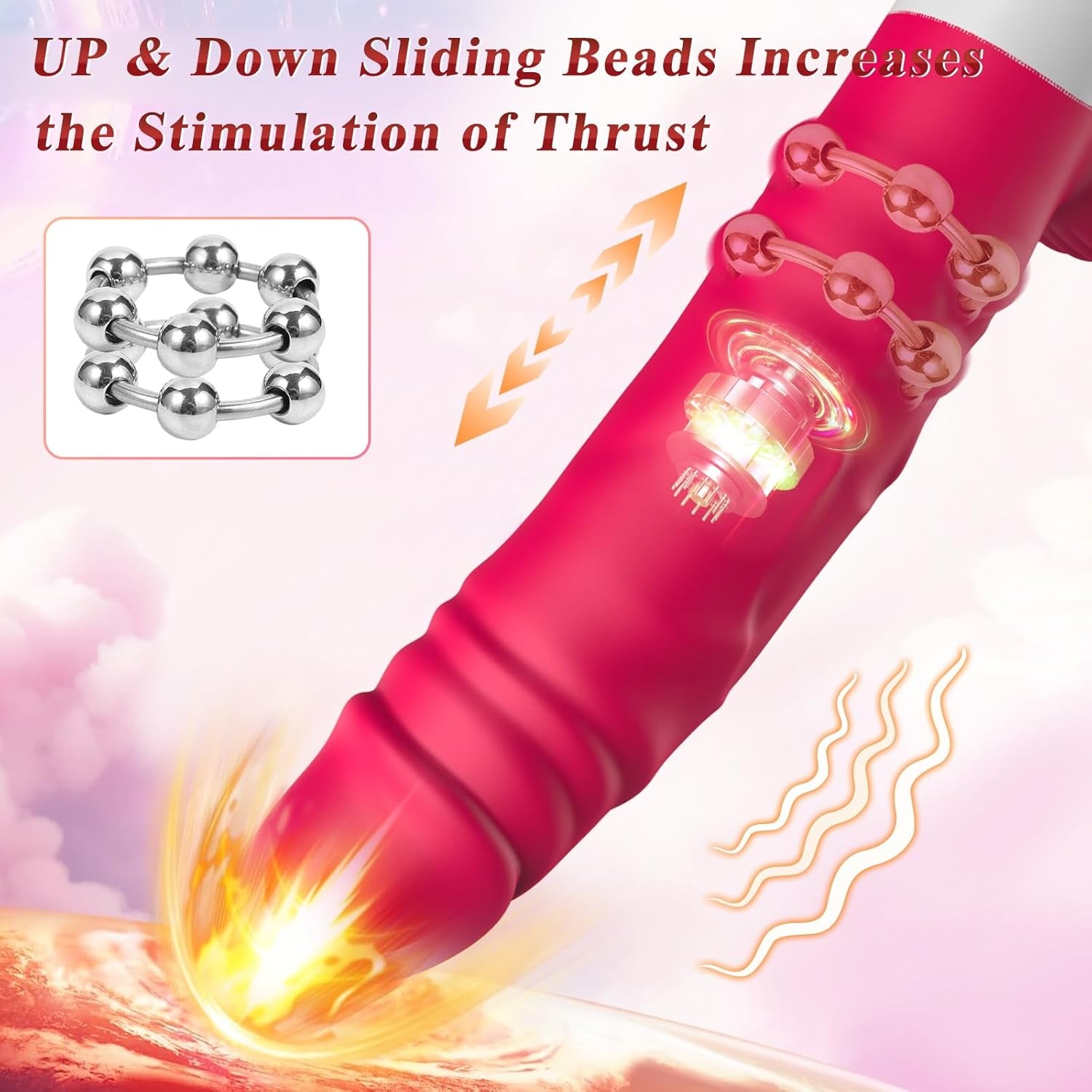 GlideCore 2 - in - 1 Thrusting Dildo Sex Machine - SinfulX - 