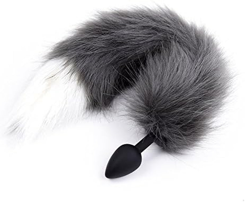 WildWhisper Silicone Fox Tail Butt Plug Beginner - SinfulX - 