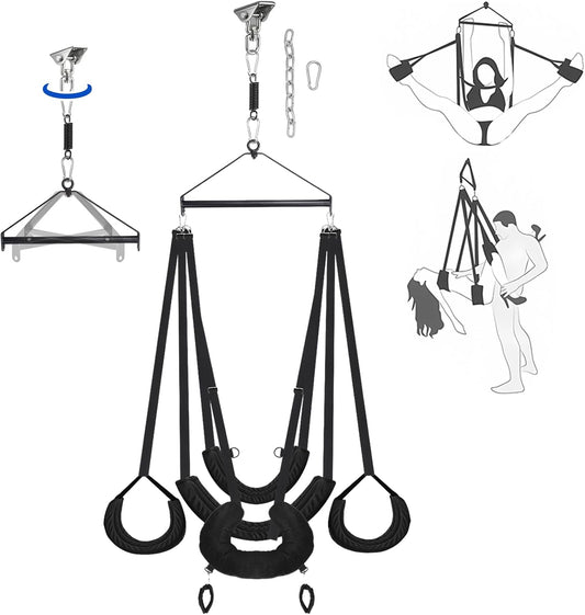 TitanOrbit 360° Ceiling Sex Swing 1000lb - SinfulX - 