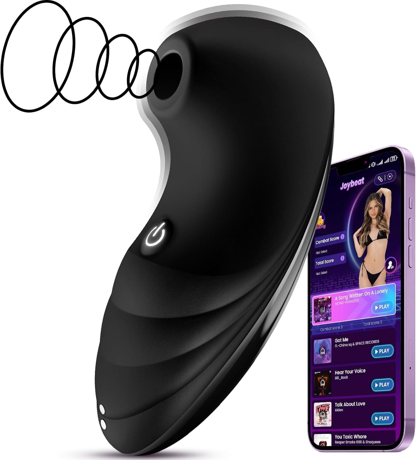 Sucking Vibrator Rose Toy - Sex Toys for Women Clitoral Sucker Vibrators Adult Toys with 7 Sucking & Vibrating Modes, Womens Rose Sex Toy Suction Vibrator for Woman Couples Furniture Bedding - SinfulX - 