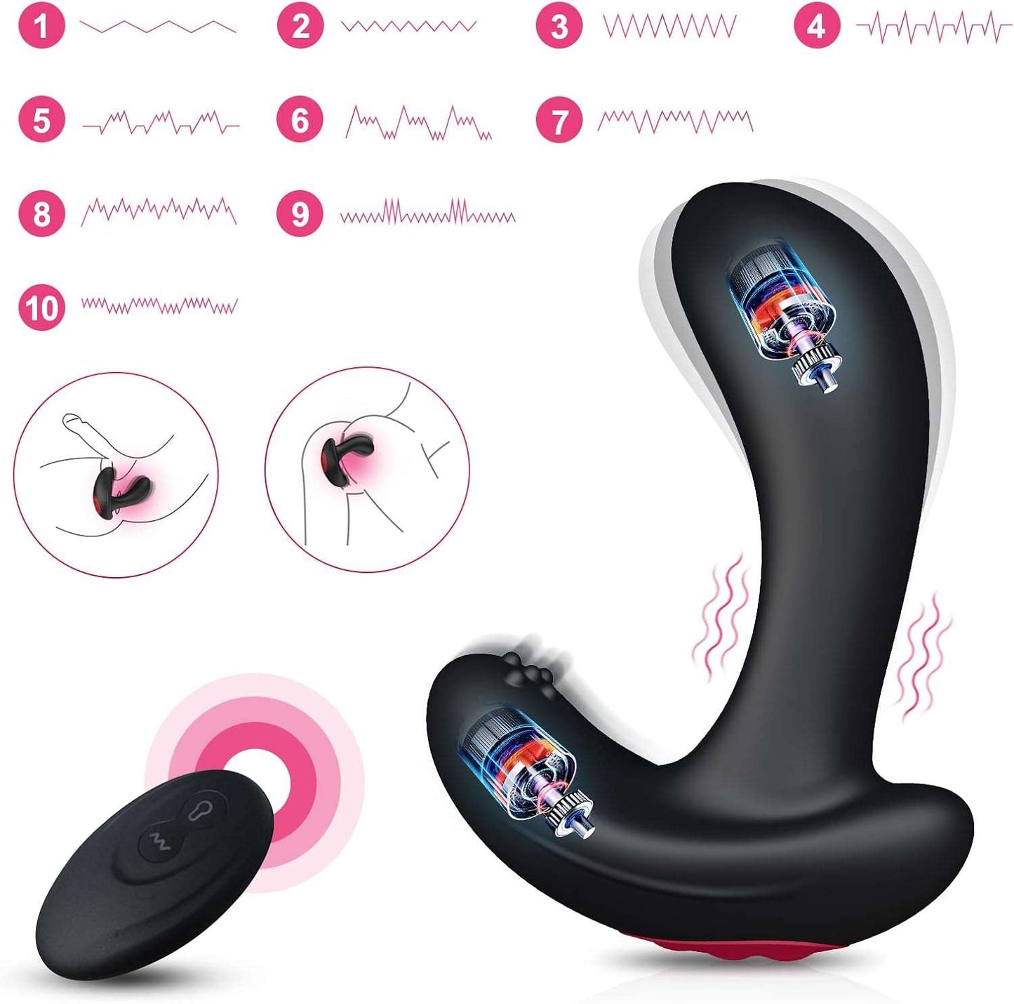 Expandable Inflatable Anal Vibrator_SinfulX_premium_sex_toys