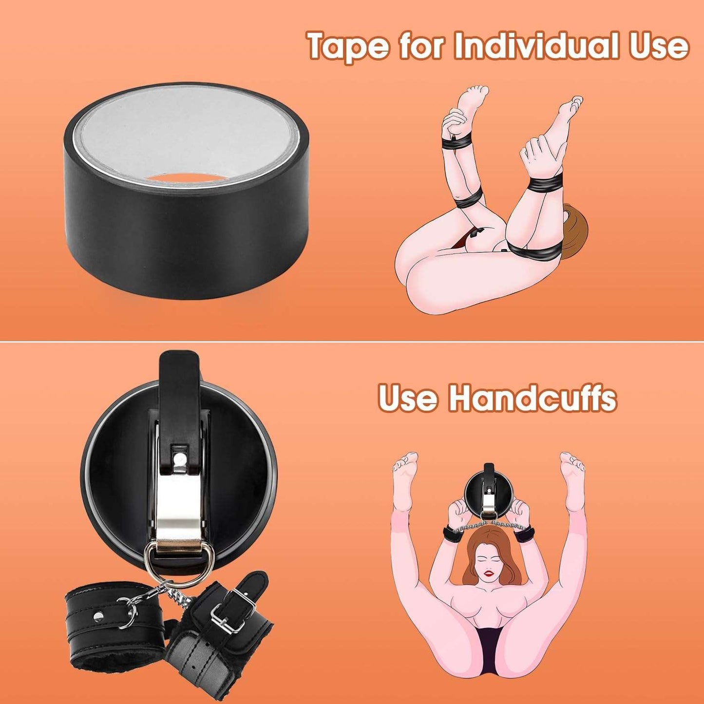 Suction Cup Handcuff Restraint Kit for BDSM_SinfulX_premium_sex_toys