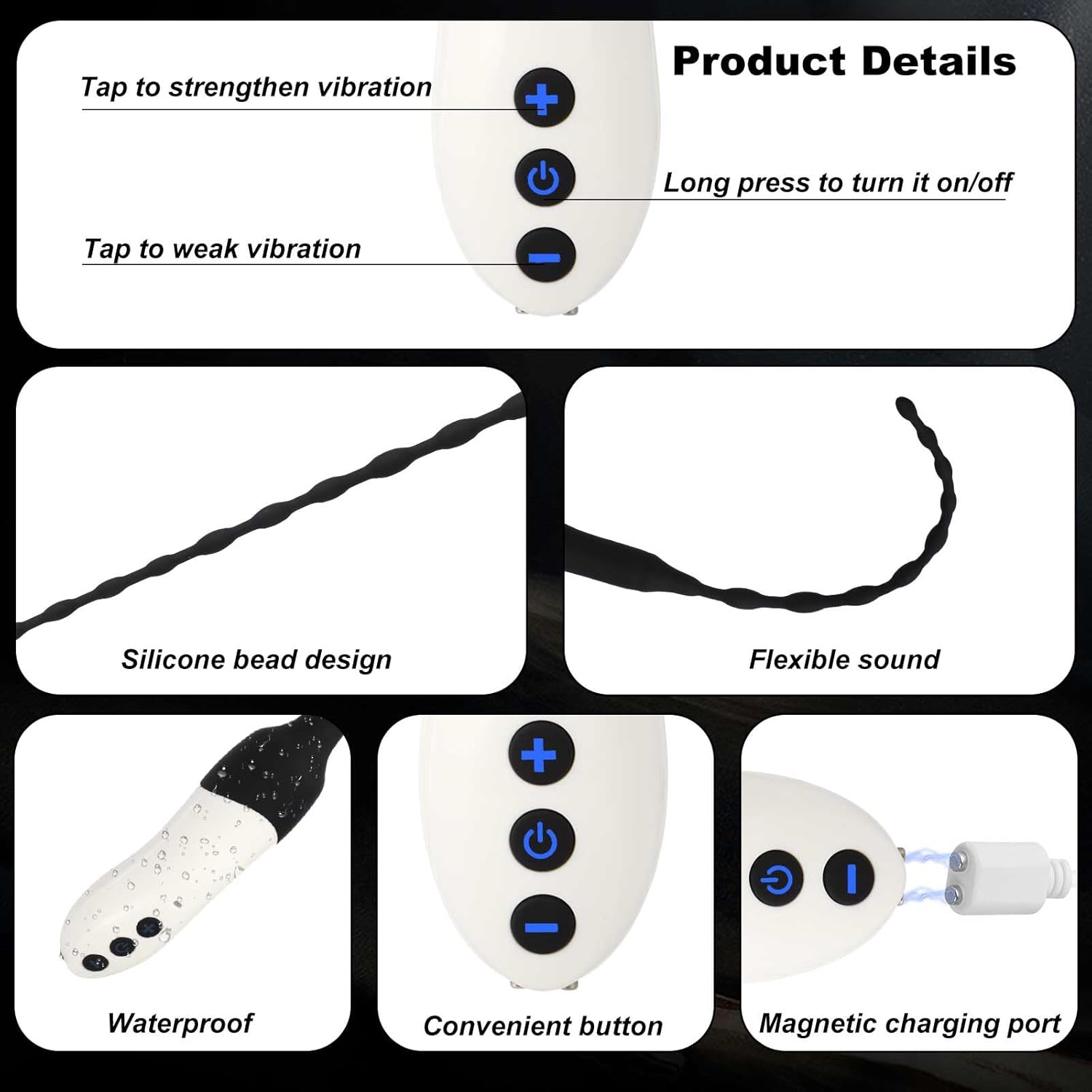 ApexPlug Vibrating Penis Stimulation Urethral Massager - SinfulX