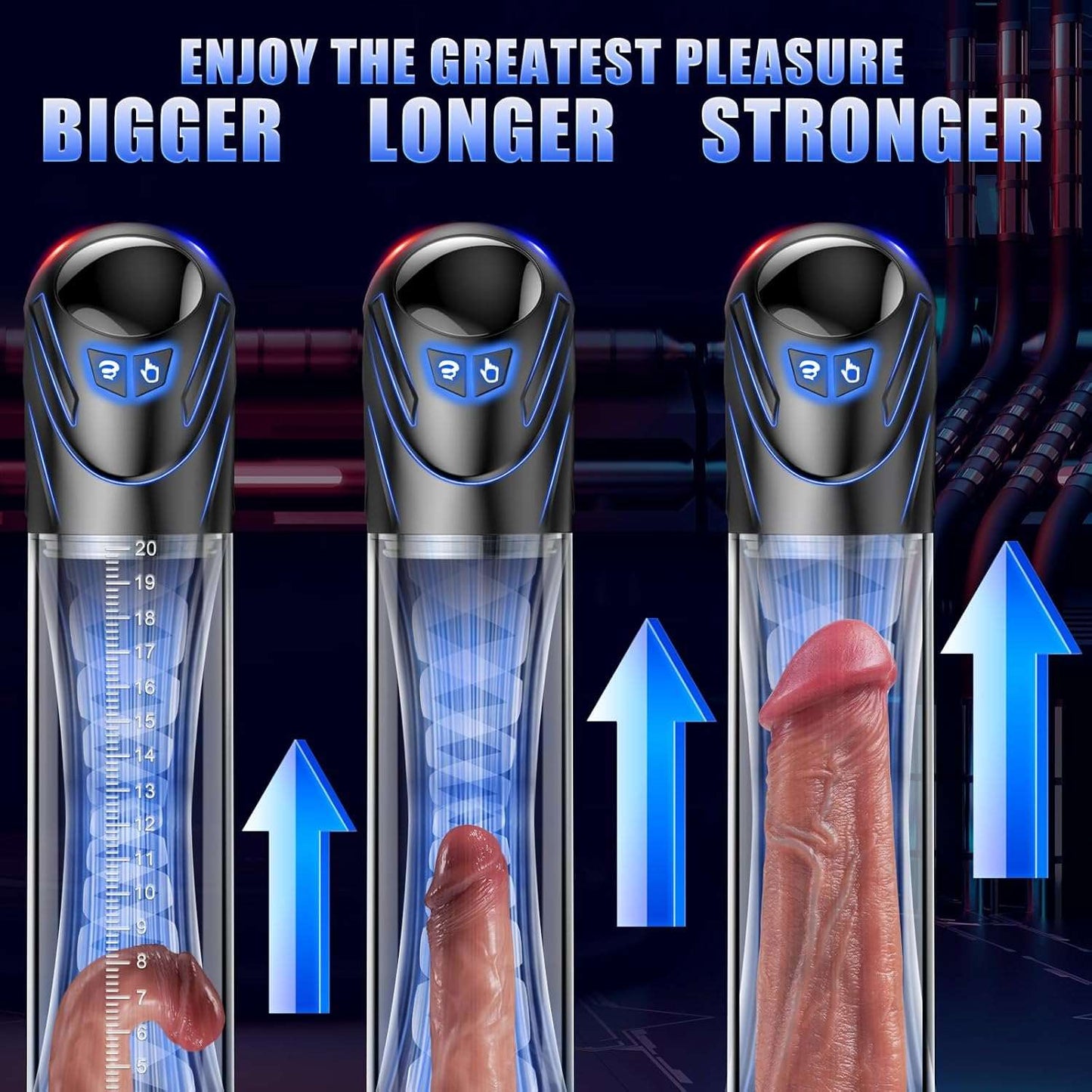 ApexStroke Electric Penis Pump Extender - SinfulX
