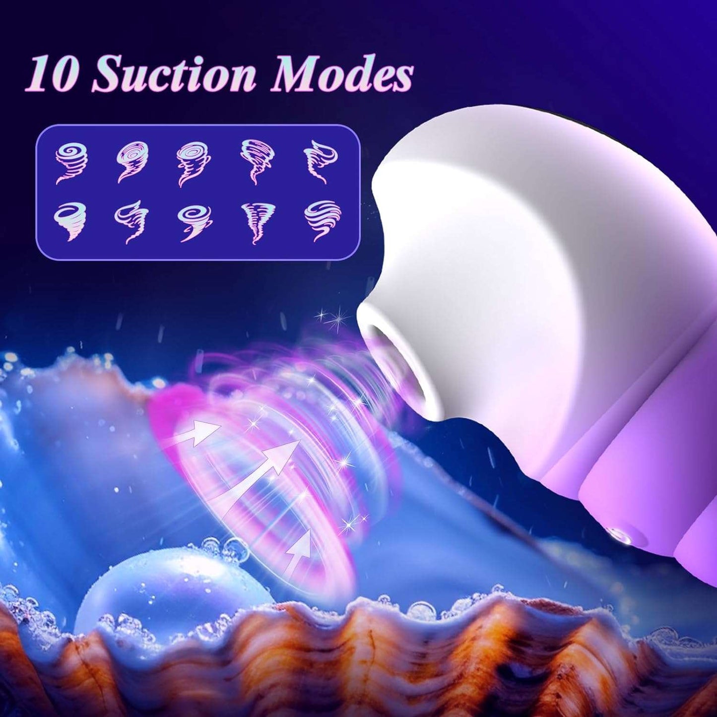 Conch-Shaped Clit Power Suction Vibrator_SinfulX_premium_sex_toys