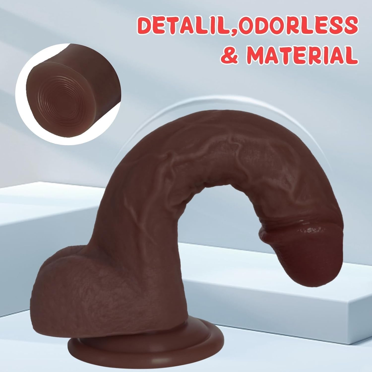 BBD Realistic Silicone Dildo - SinfulX