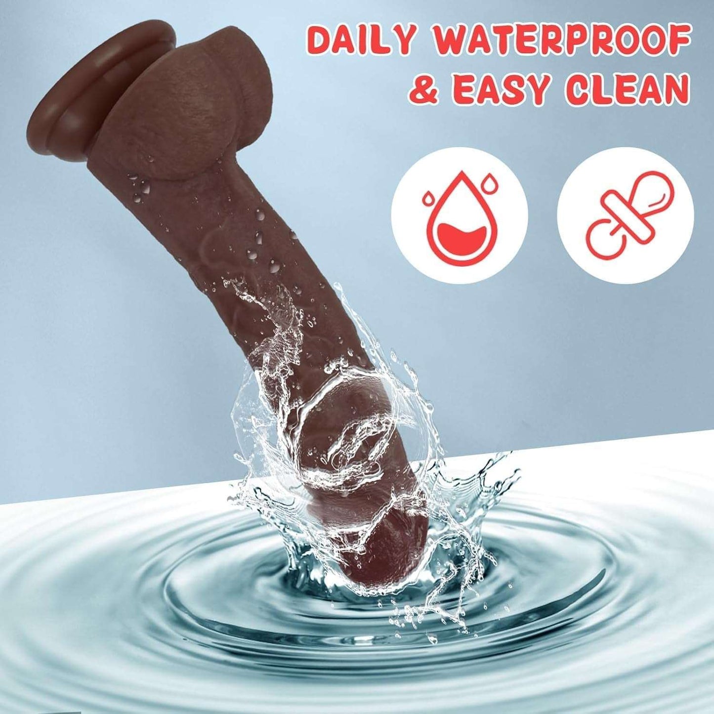 BBD Realistic Silicone Dildo - SinfulX