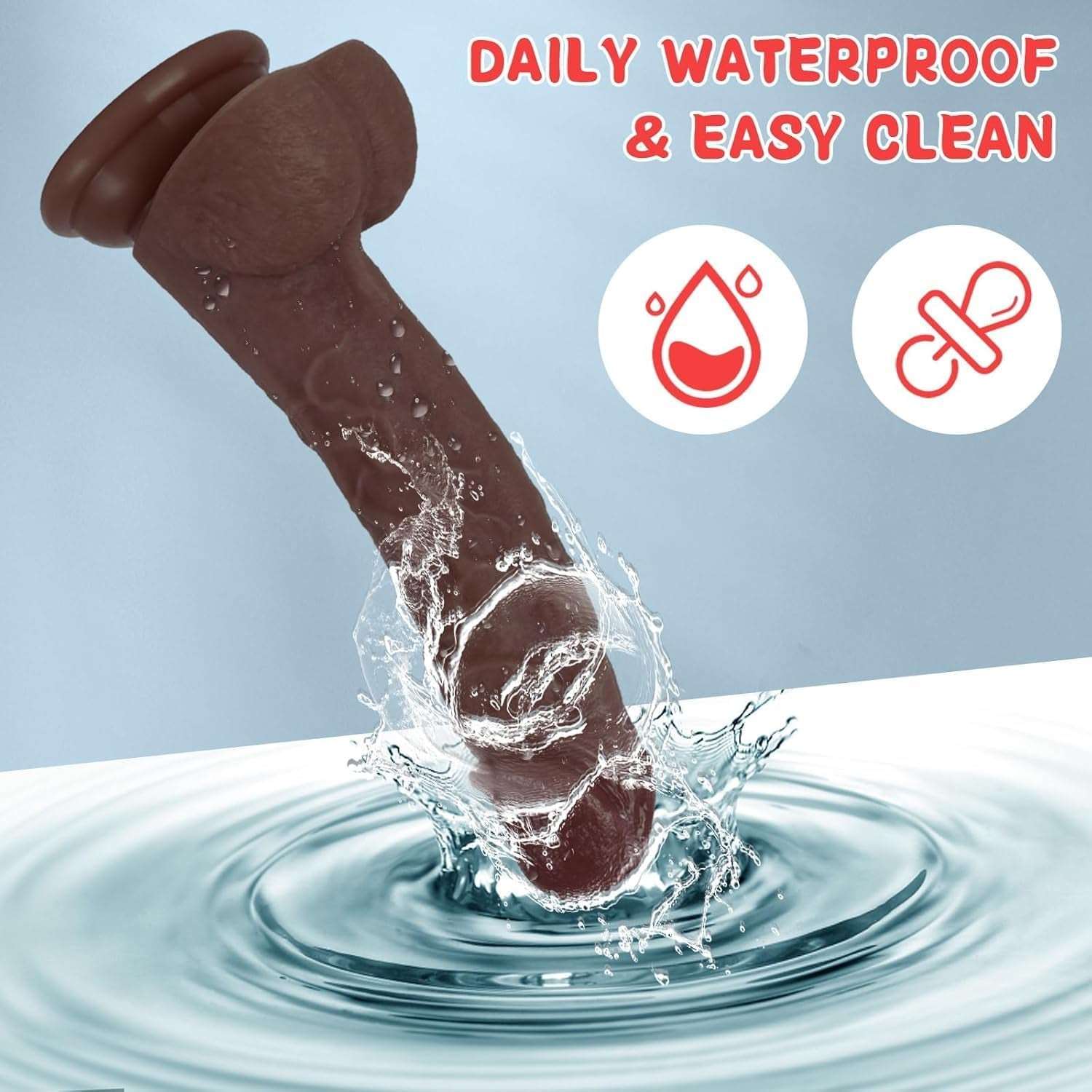 BBD Realistic Silicone Dildo - SinfulX