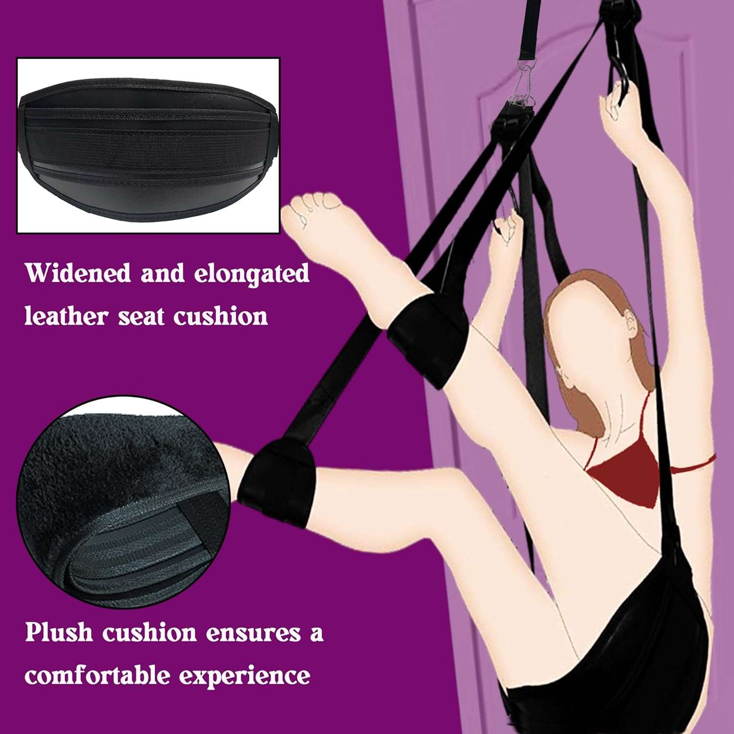 Beginner-Friendly BDSM Sex Swing_SinfulX_premium_sex_toys