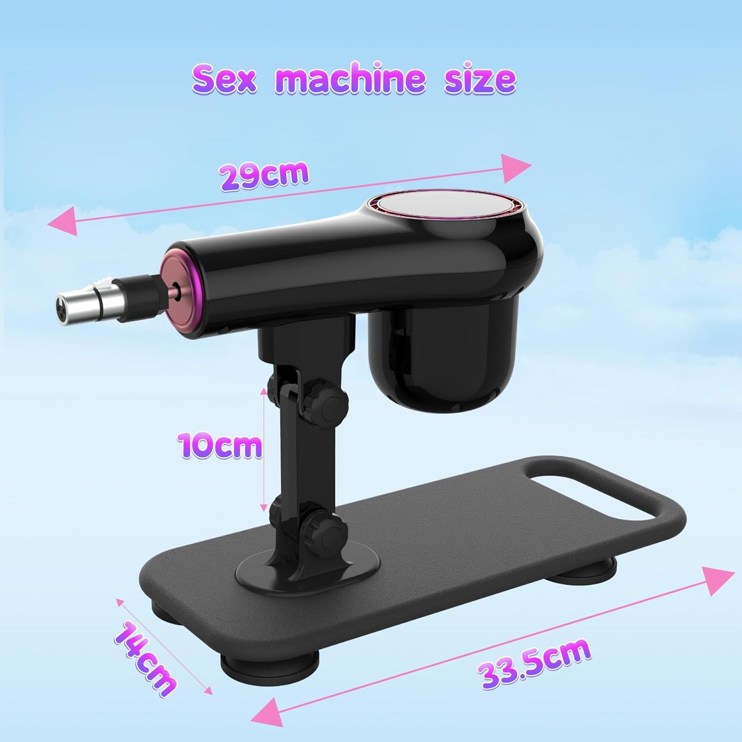 BoldQuiver Remote Control Dildo Sex Machine - SinfulX