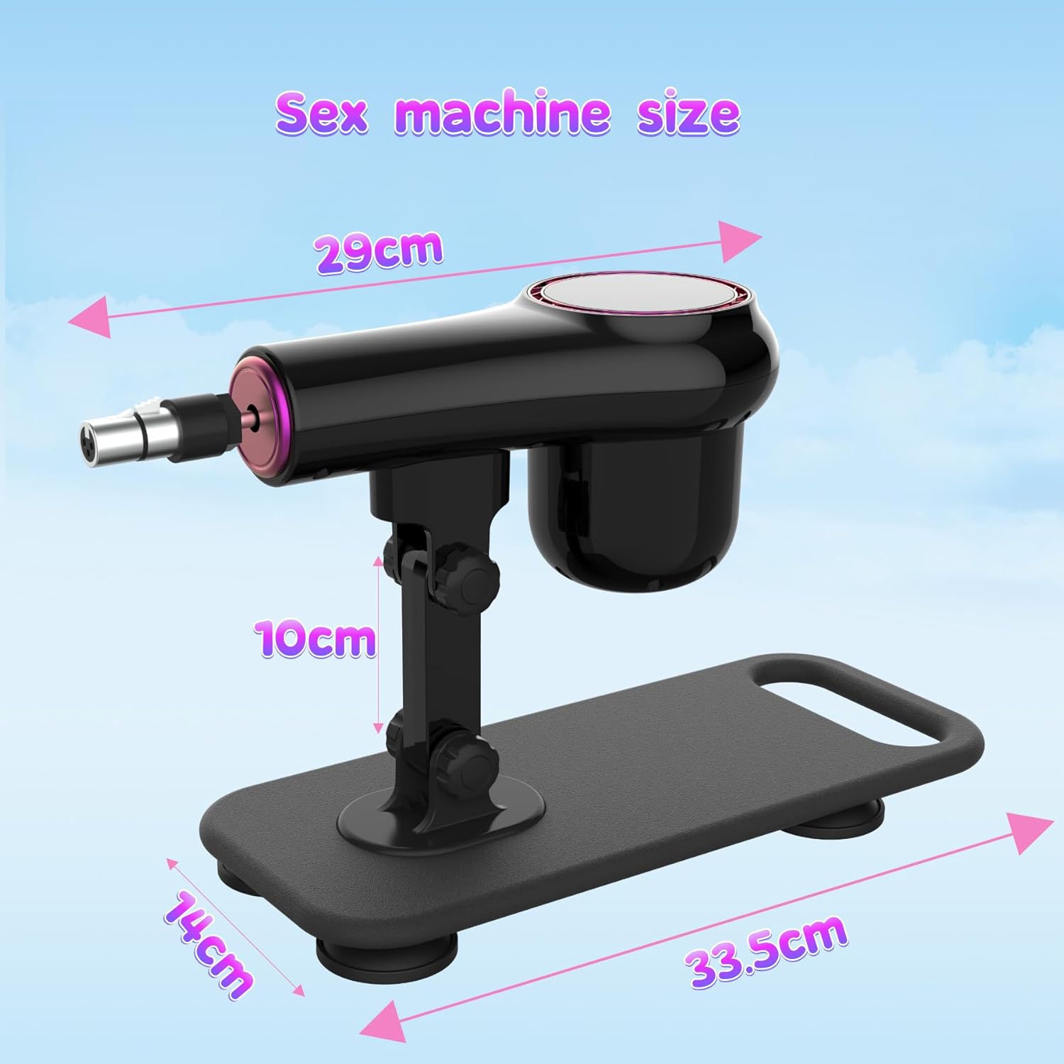 BoldQuiver Remote Control Dildo Sex Machine - SinfulX