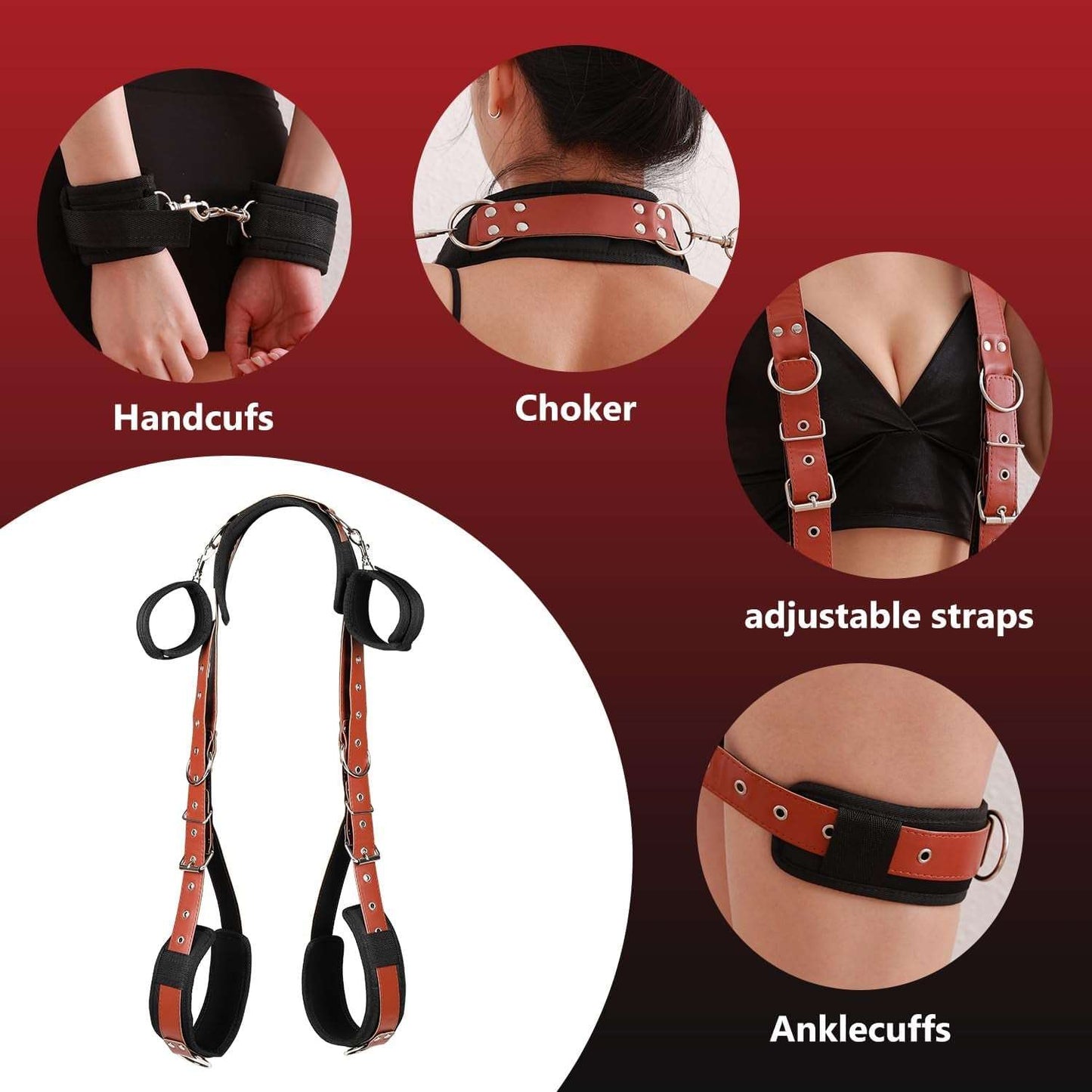 Choker Bondage Restraint Kit for BDSM_SinfulX_premium_sex_toys