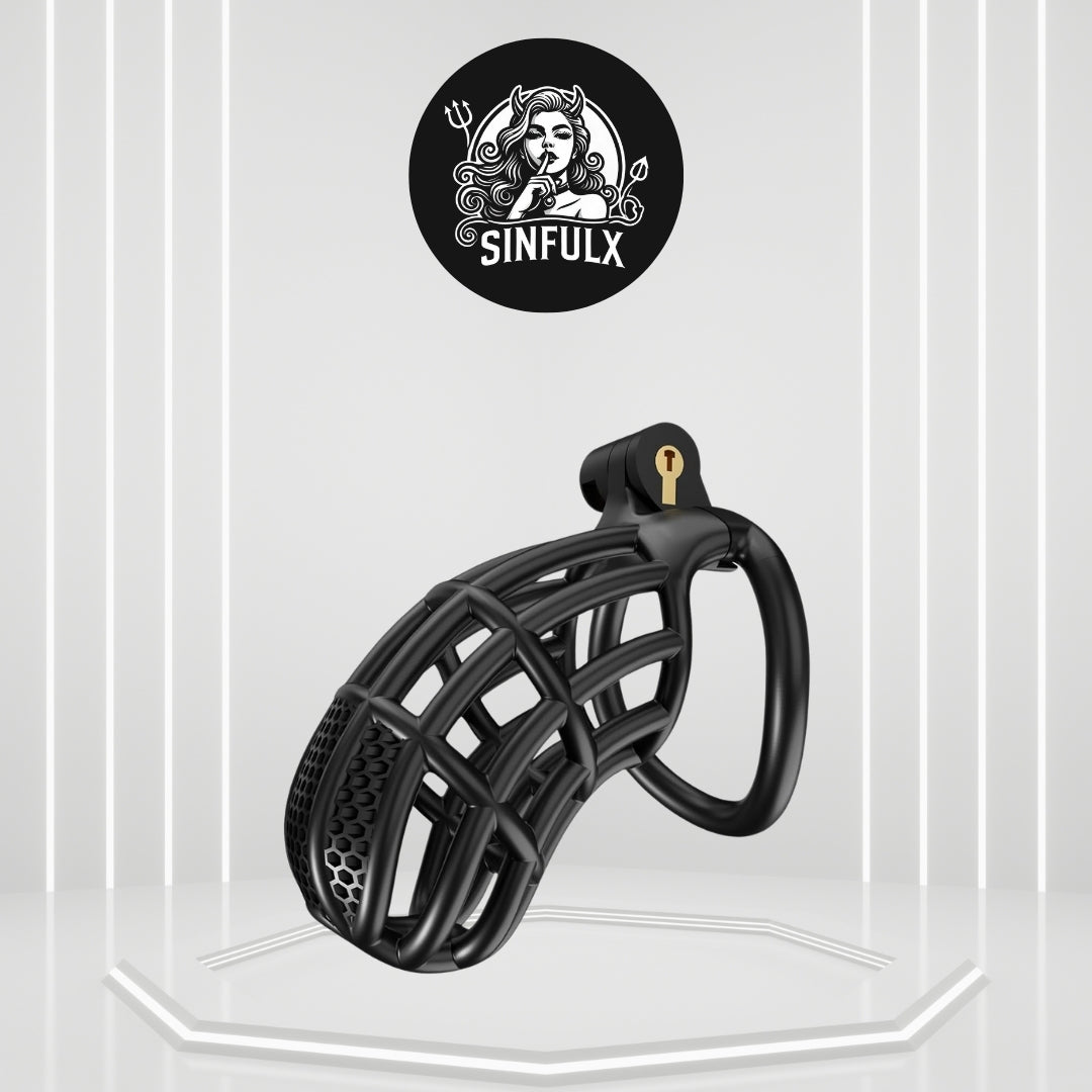 Versatile Multi-Size Male Chastity Cage for BDSM_SinfulX_premium_sex_toys