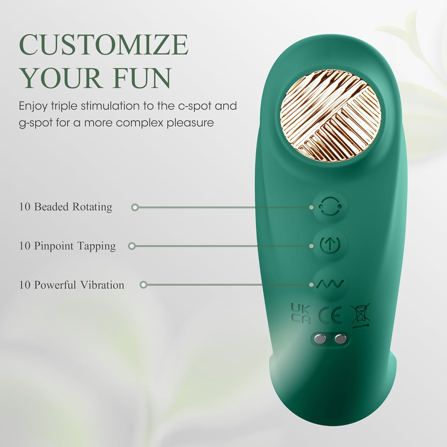 CelestPulse G - Spot Clitoral Stimulator Vibrator - SinfulX