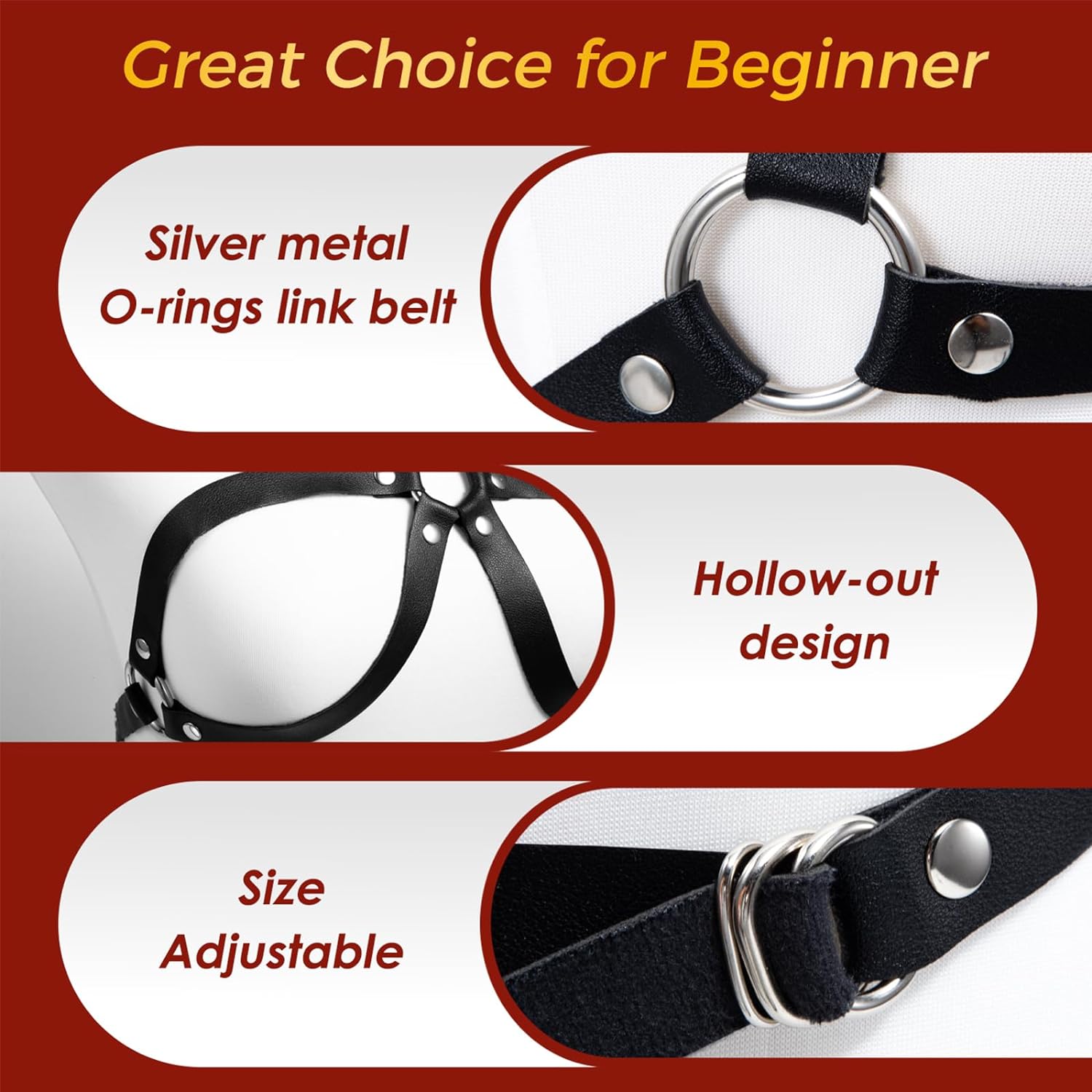 Chest Harness Restraint for BDSM - SinfulX