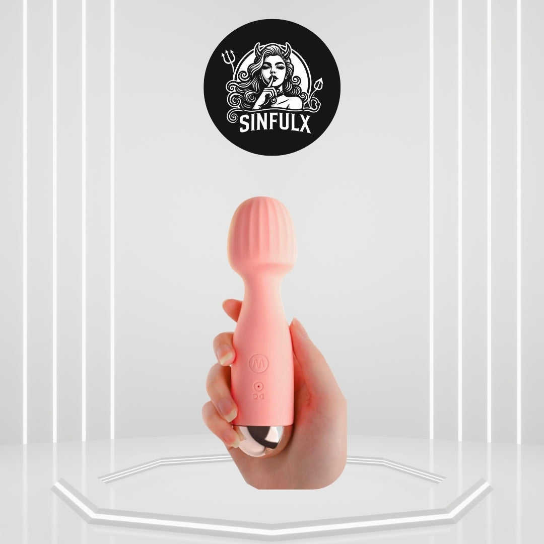 Compact High-Power Wand Clit Vibrator_SinfulX_premium_sex_toys