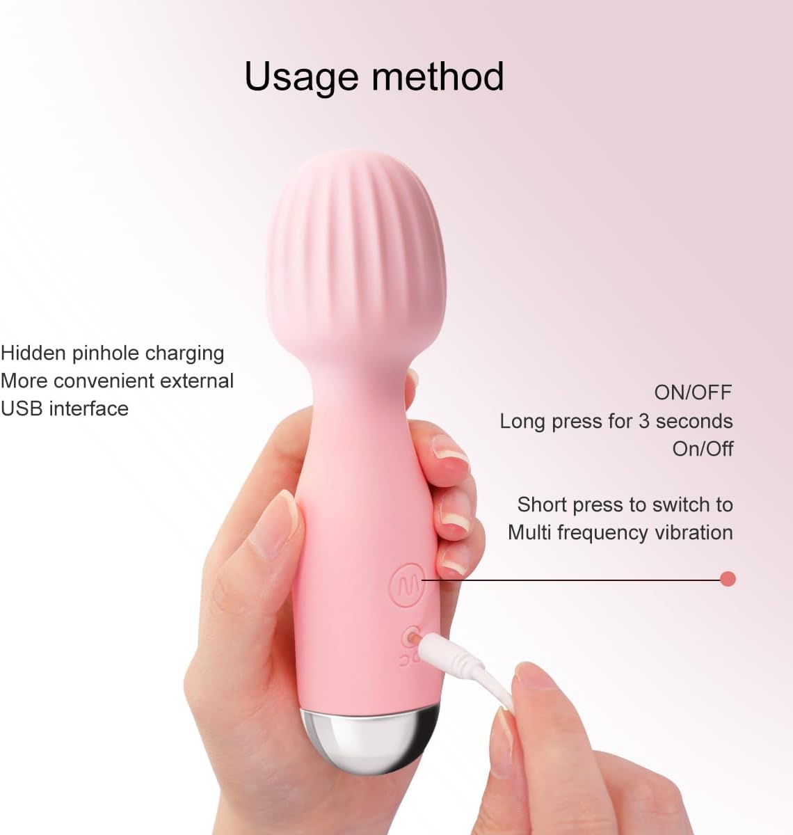 Compact High-Power Wand Clit Vibrator_SinfulX_premium_sex_toys