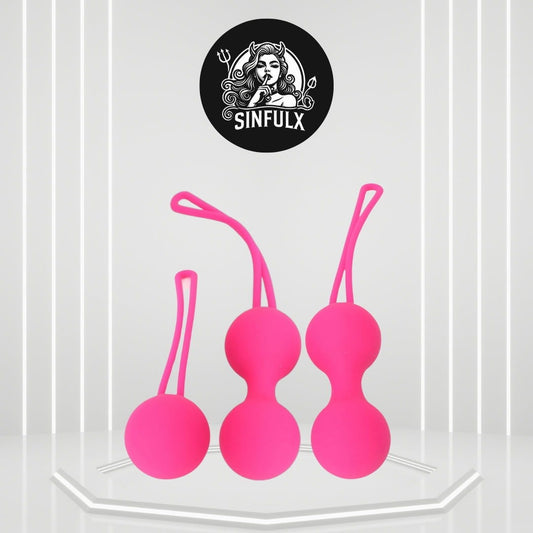 Kegel Ball Exercise and Massage Set_SinfulX_premium_sex_toys