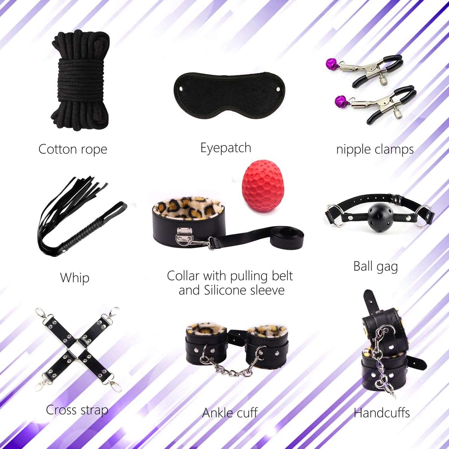 30-Piece Complete BDSM Sex Play Kit_SinfulX_premium_sex_toys