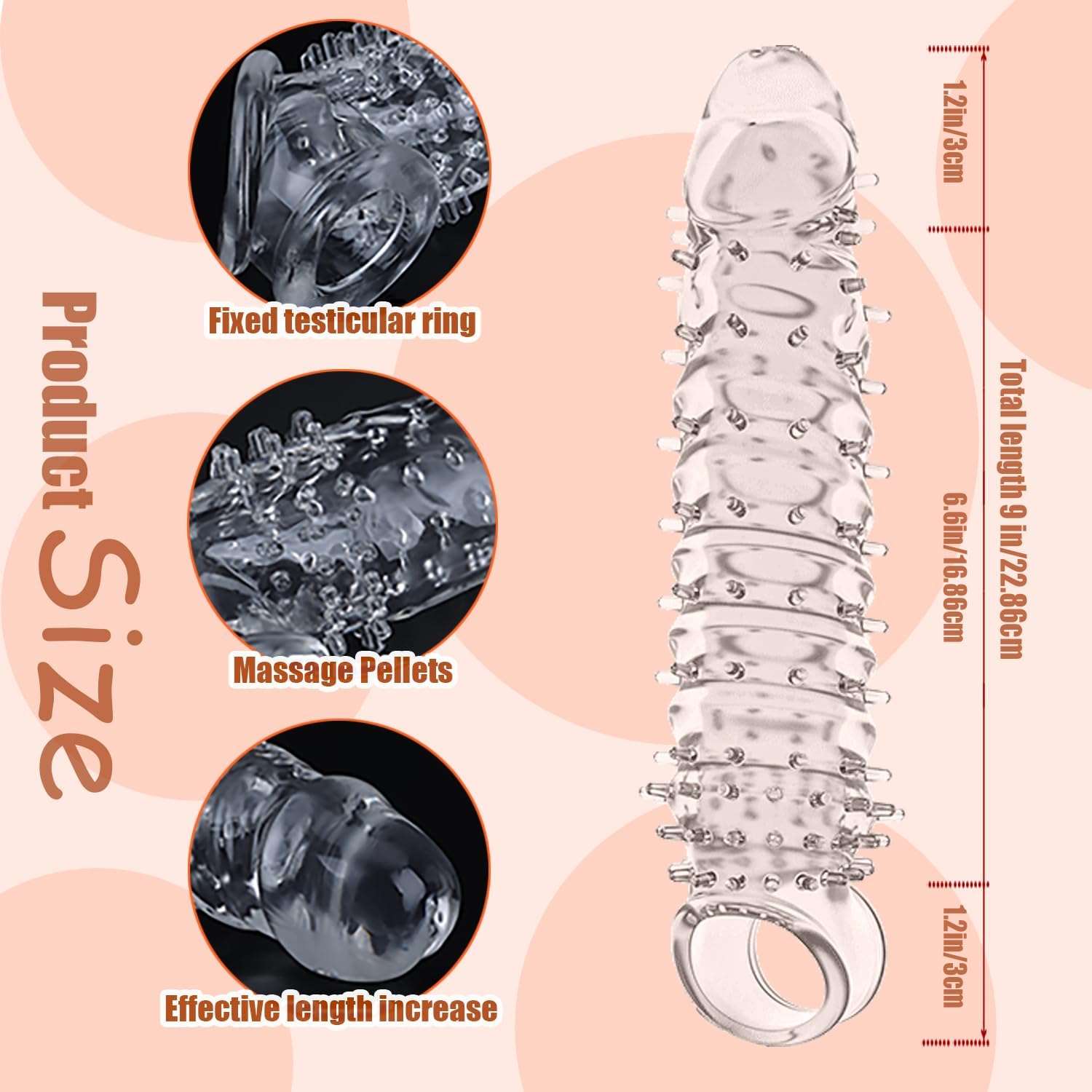 Clear Penis Extension Sleeve_SinfulX_premium_sex_toys