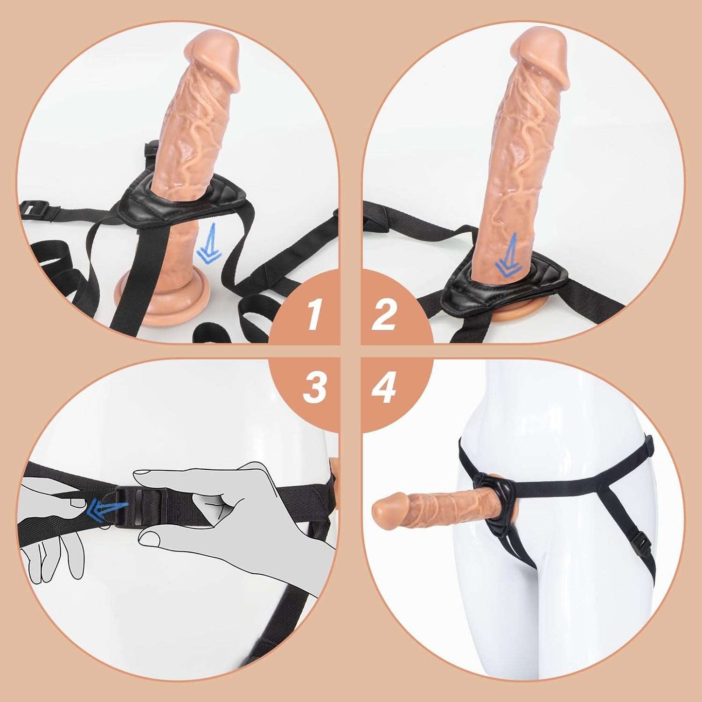 Versatile Strap-On Dildo for Intimate Play_SinfulX_premium_sex_toys