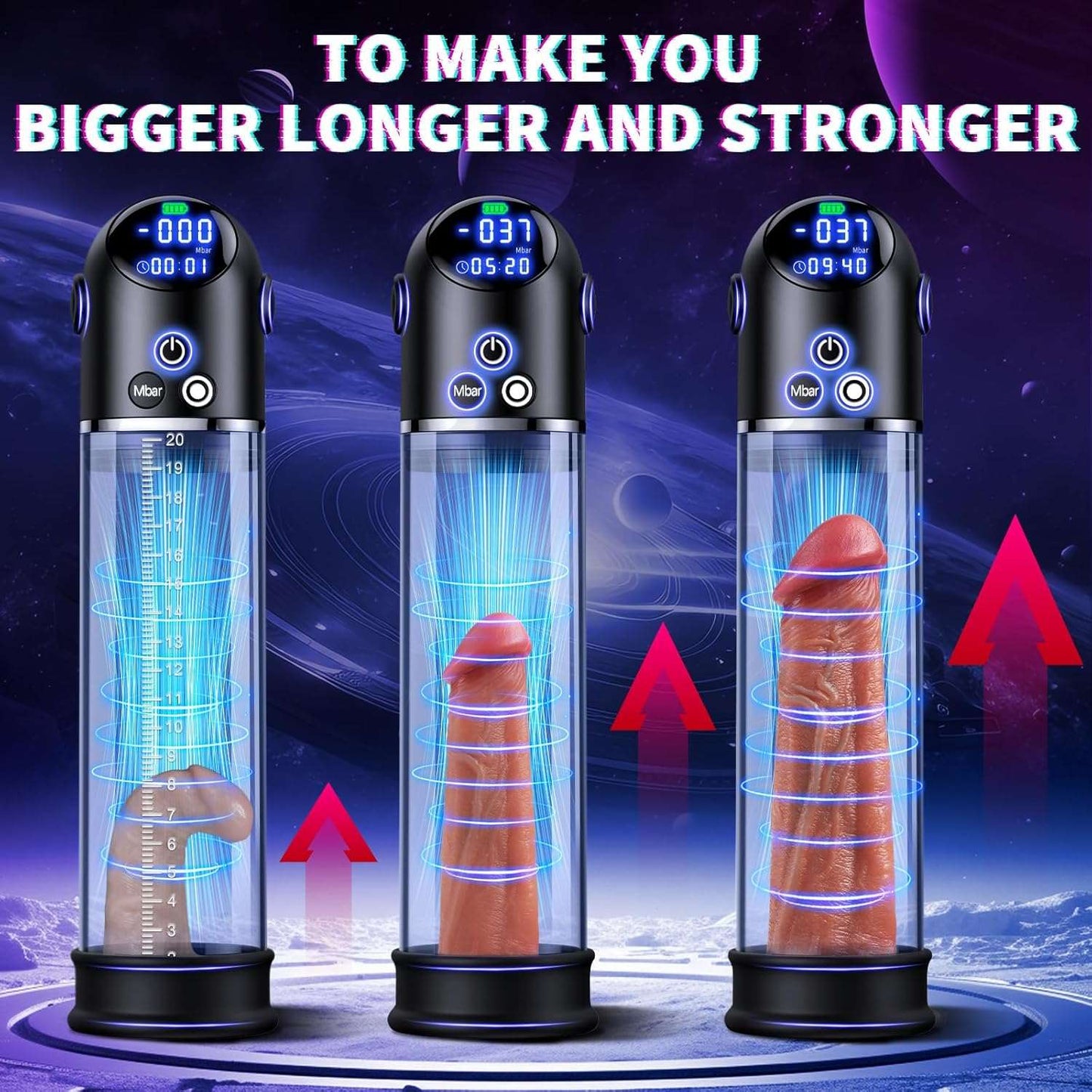 DesireVault Automatic Penis Extender Pump - SinfulX