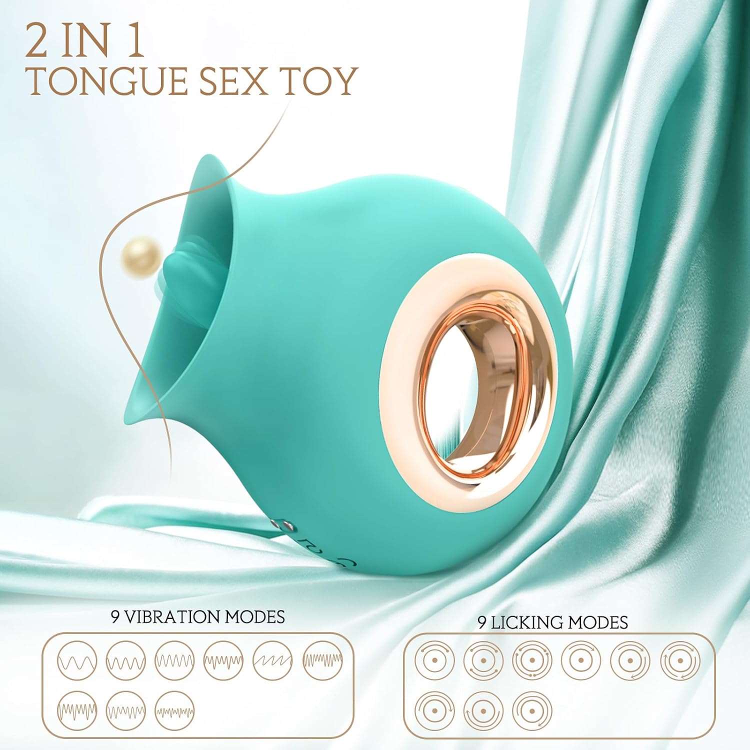 DreamPulse Clitoral Licking Tongue Vibrator - SinfulX