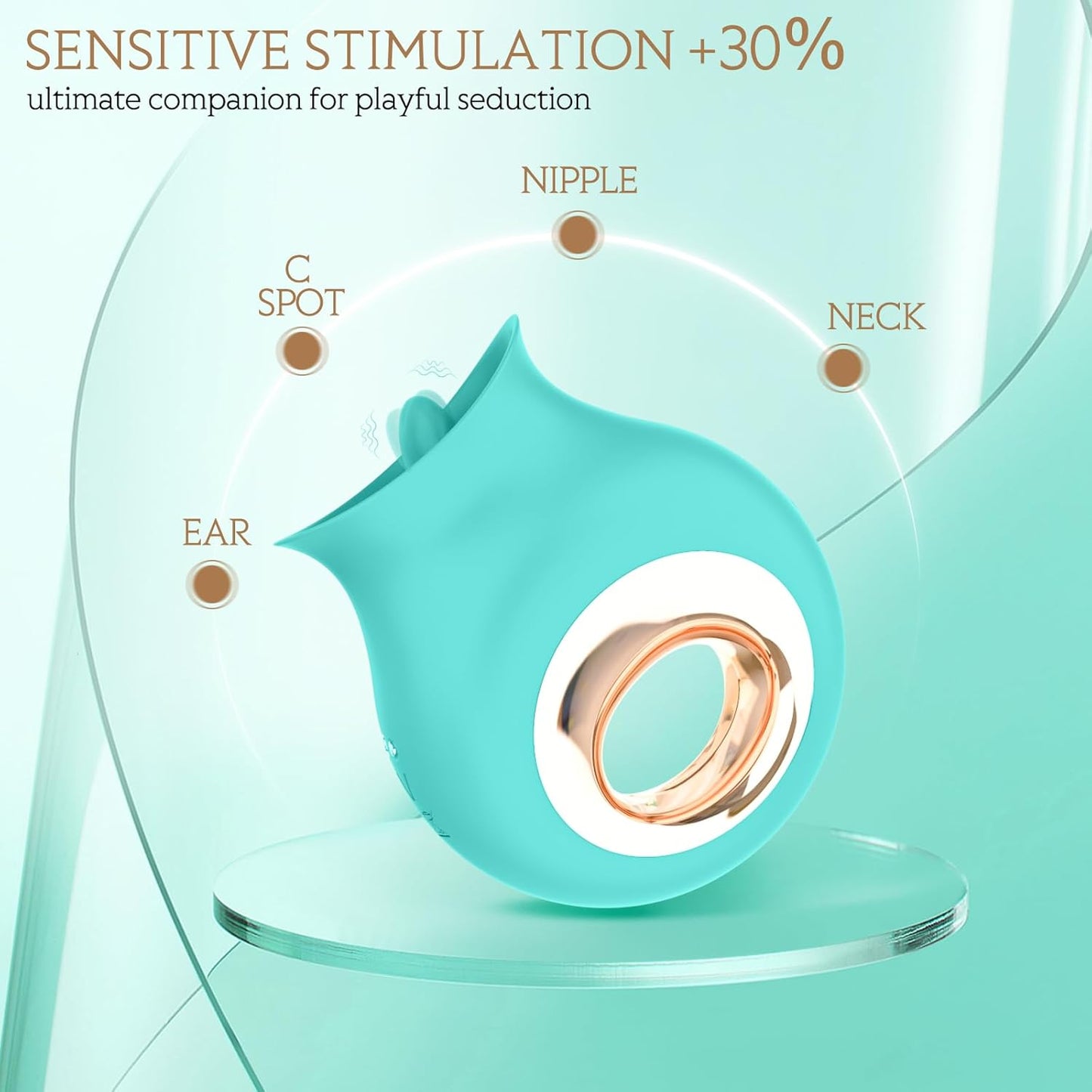 DreamPulse Clitoral Licking Tongue Vibrator - SinfulX