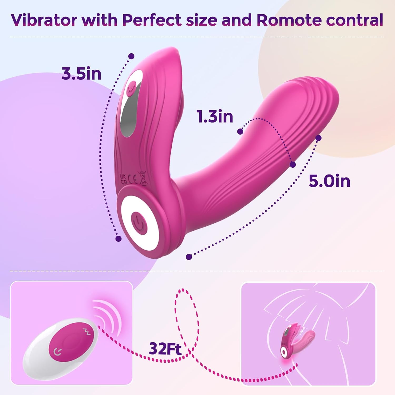 DreamTouch 3 - in - 1 Wearable Panty Vibrator Penis Ring - SinfulX
