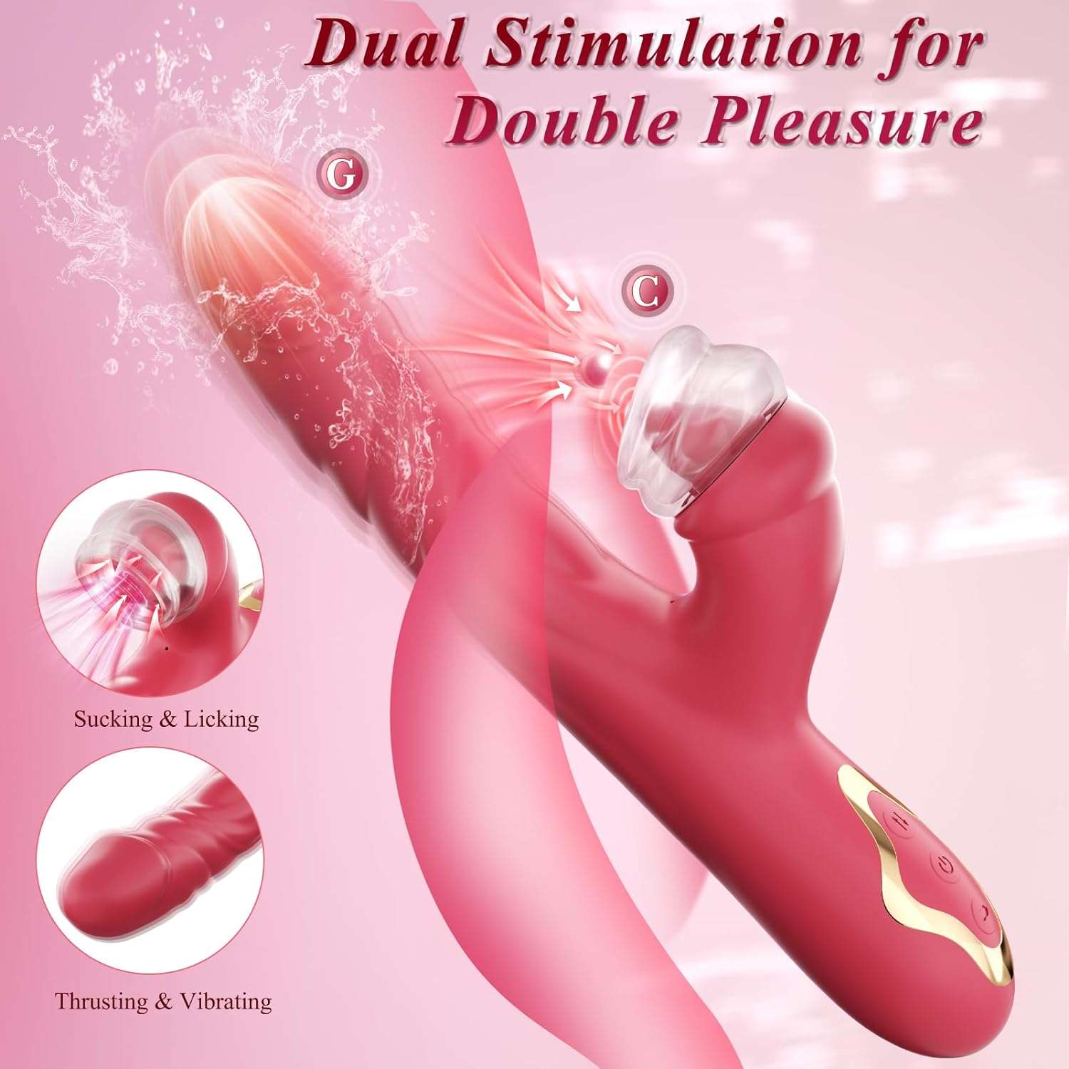 Clit Vibrator Thrusting Dildo_SinfulX_premium_sex_toys