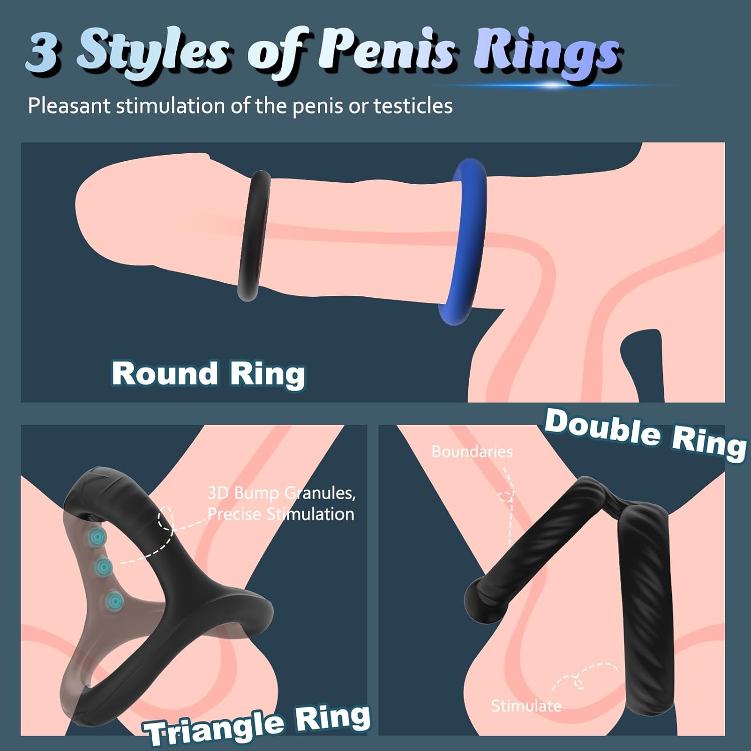 Discreet Cock Ring Set for Beginners_SinfulX_premium_sex_toys