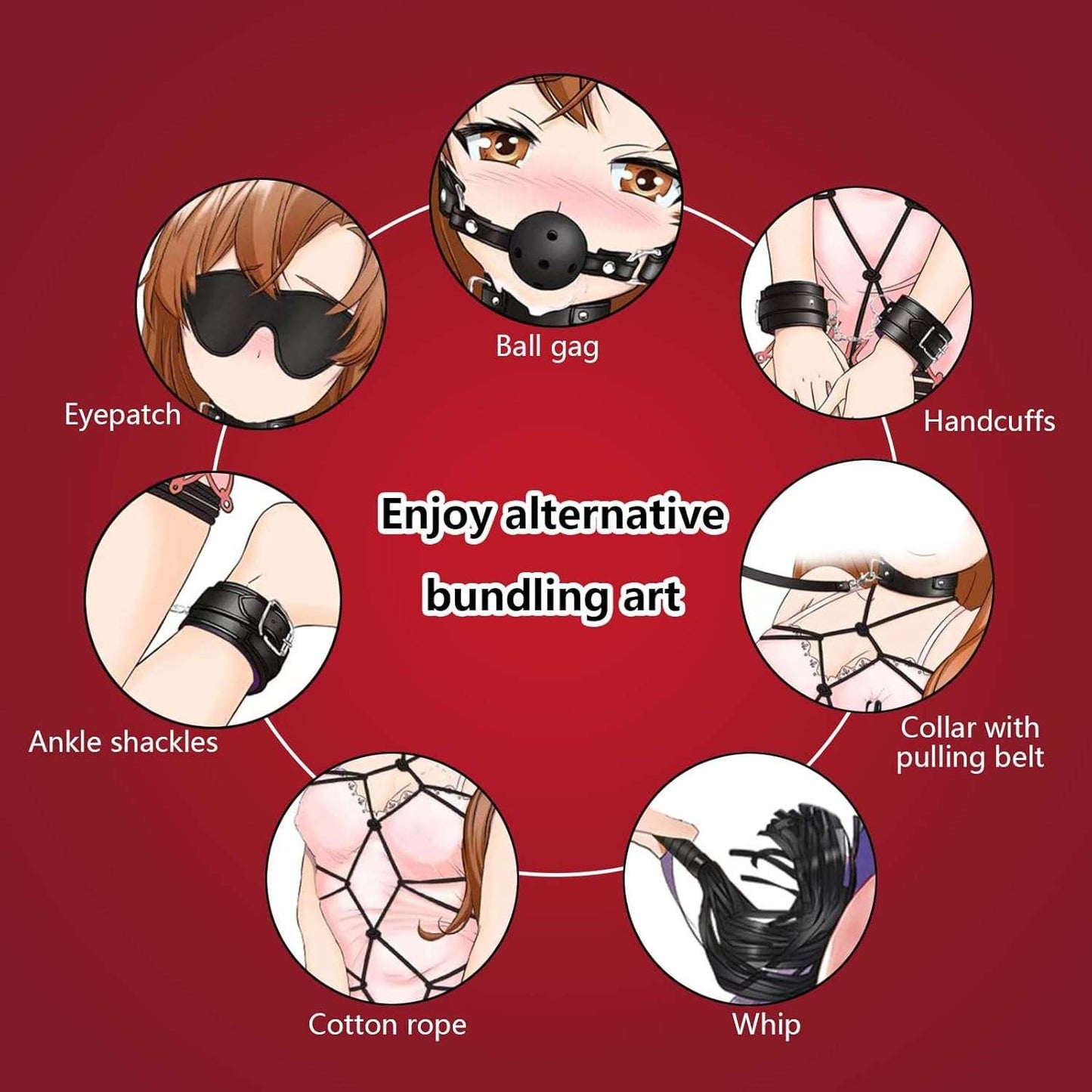 Versatile BDSM Bondage Sex Kit_SinfulX_premium_sex_toys