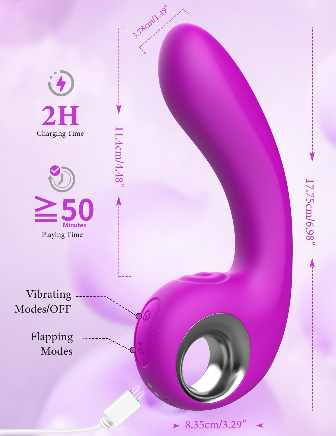 Dual-Action Pleasure Dildo Vibrator_SinfulX_premium_sex_toys