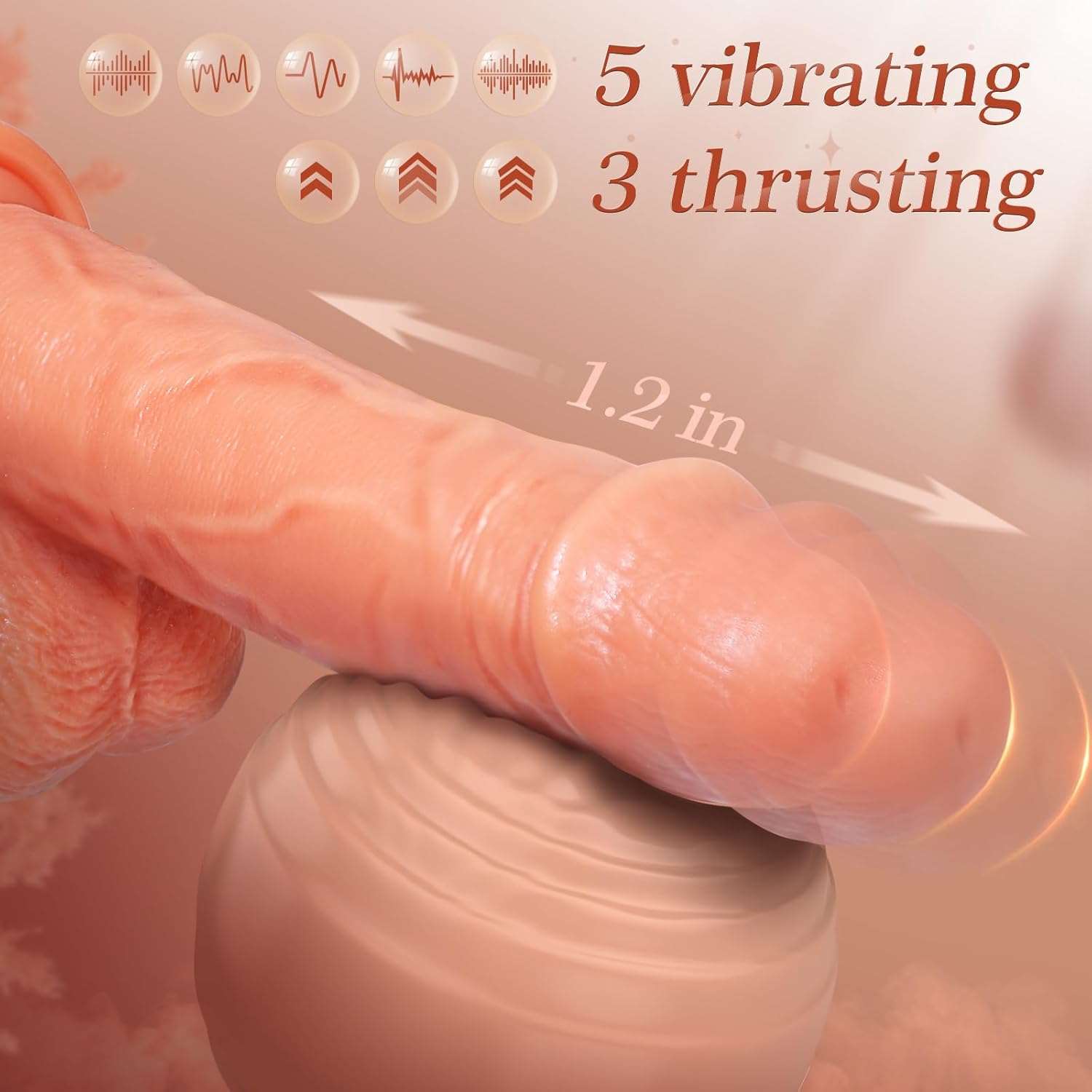 Remote Control Thrusting Dildo Vibrator_SinfulX_premium_sex_toys