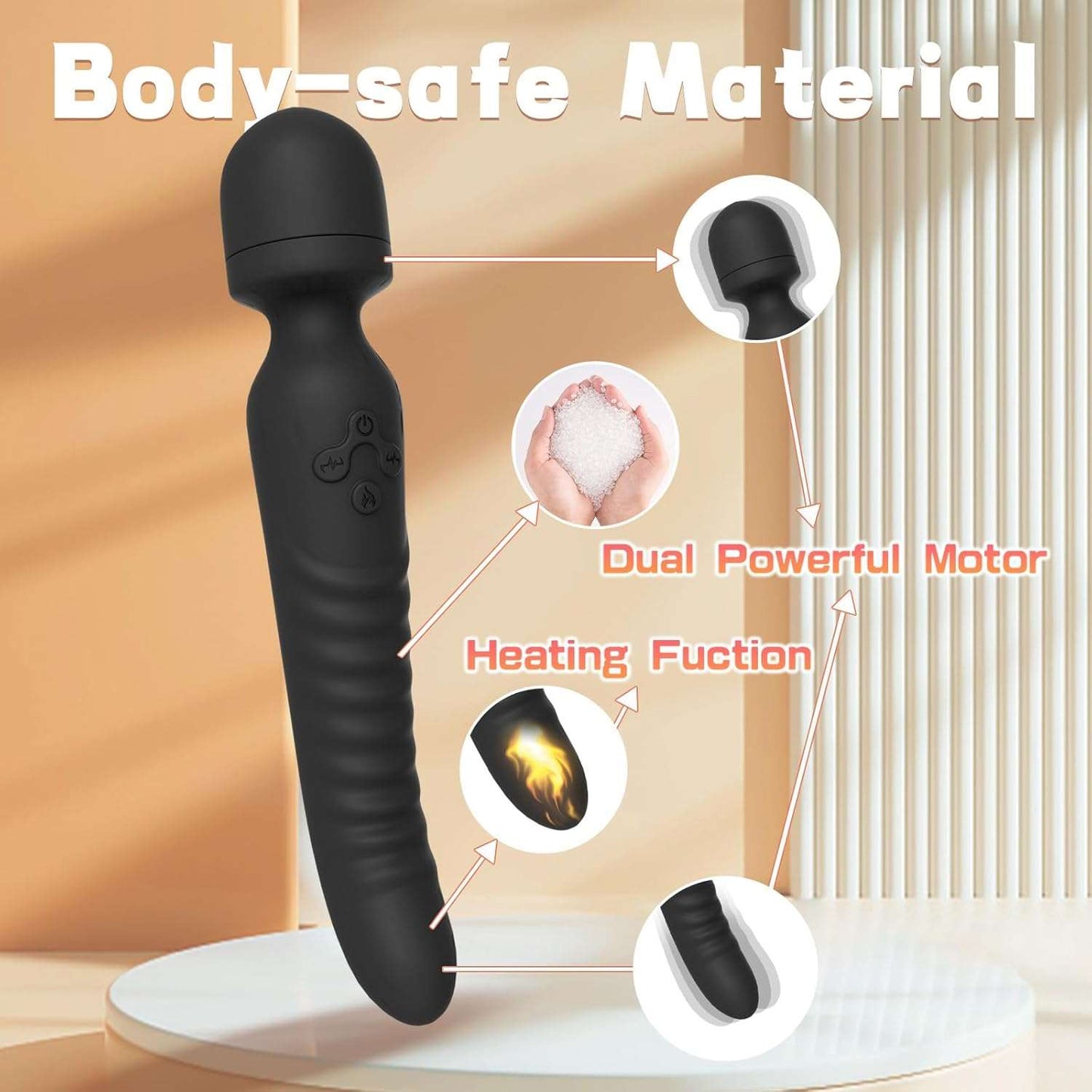 EcstasyCurve G - Spot Vibrator Sex Wand - SinfulX