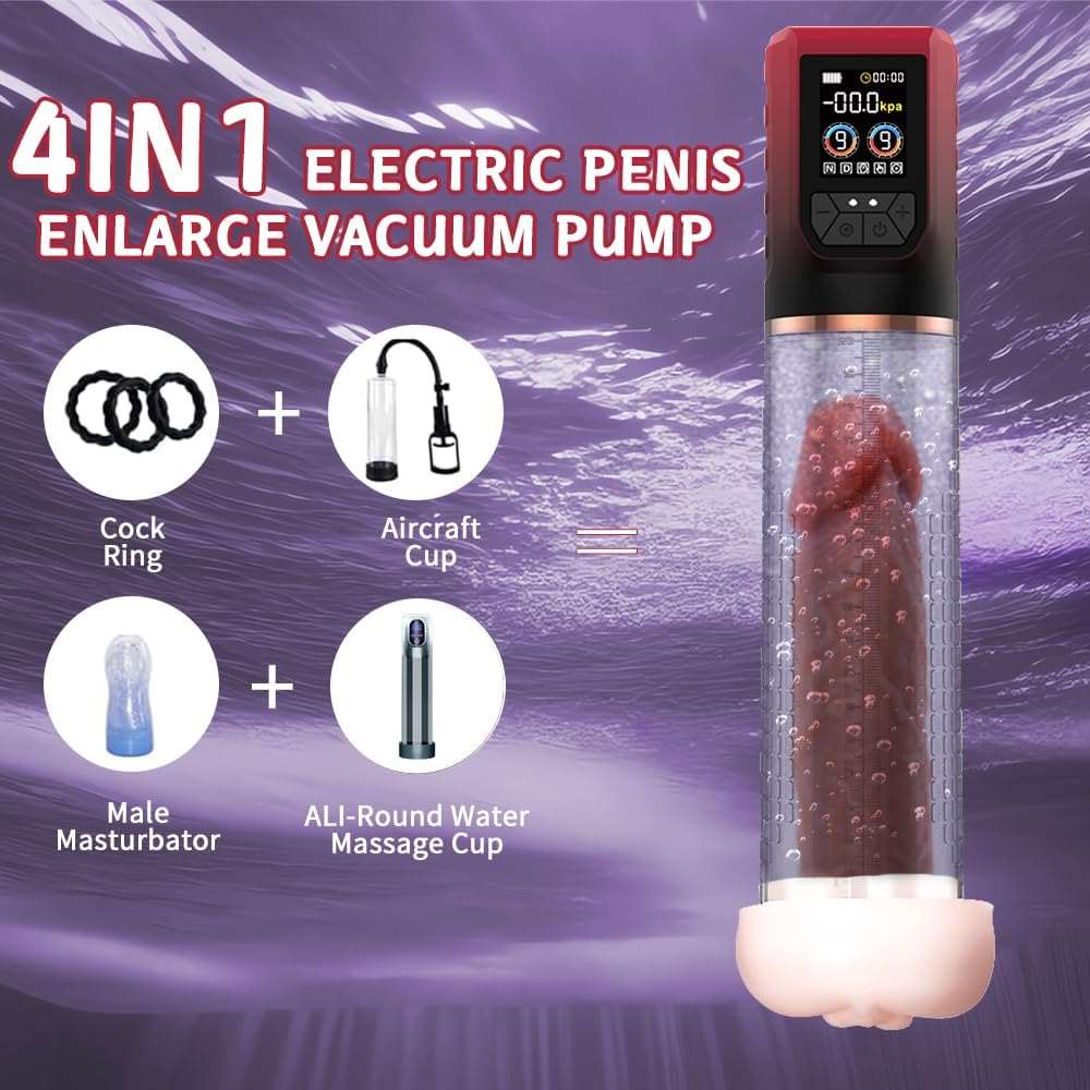 EcstasyVault Electric Penis Vacuum Pump - SinfulX