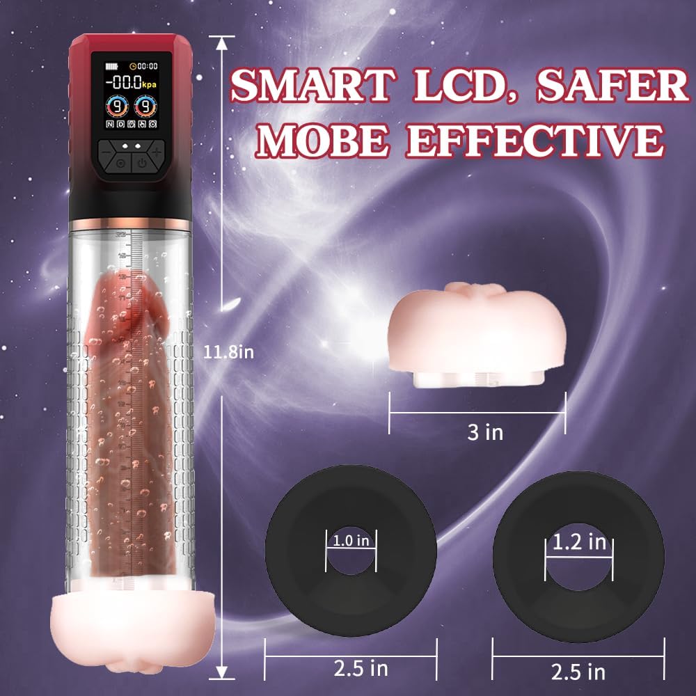 EcstasyVault Electric Penis Vacuum Pump - SinfulX