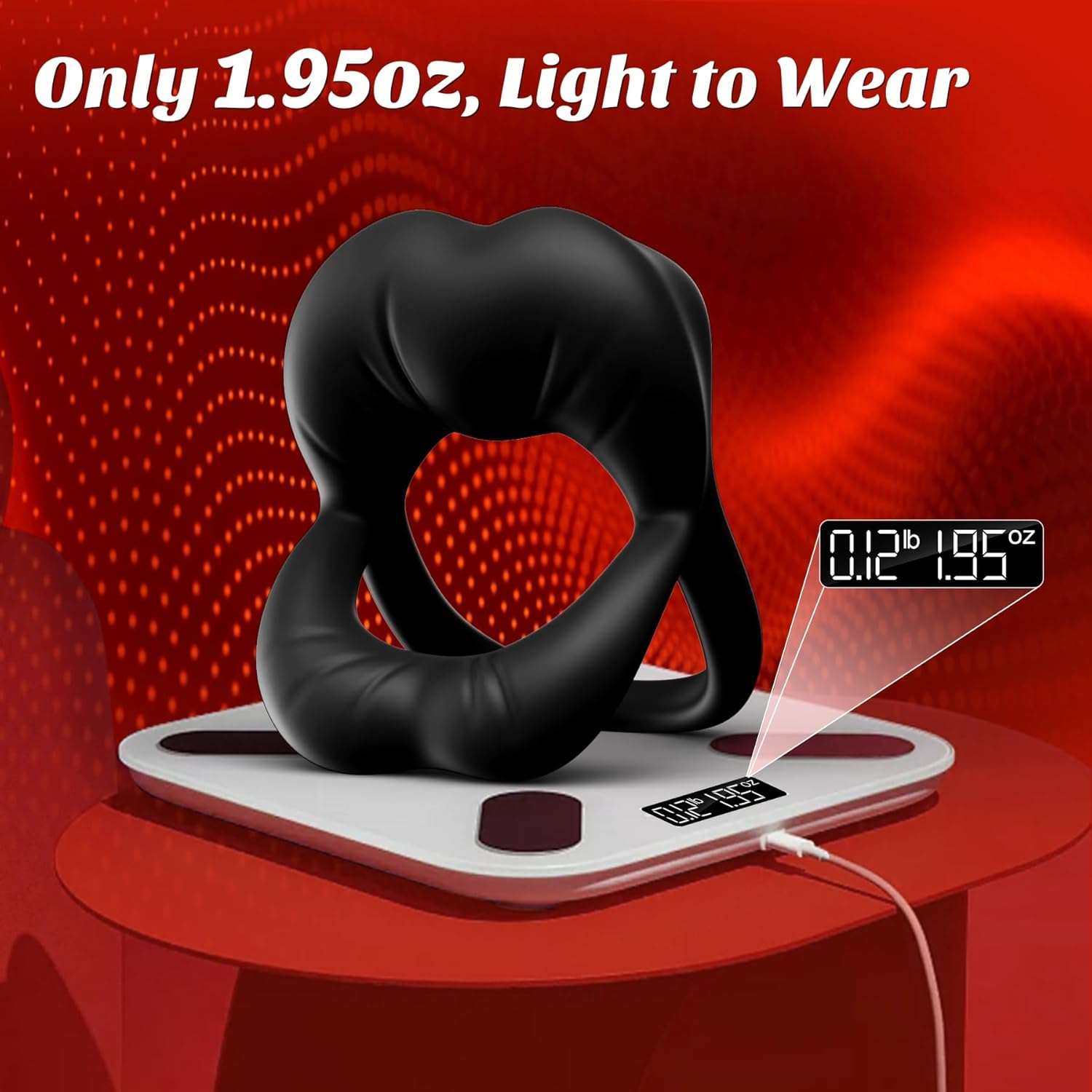 EdgeBand Vibrating Penis Ring Clitoris Stimulator - SinfulX