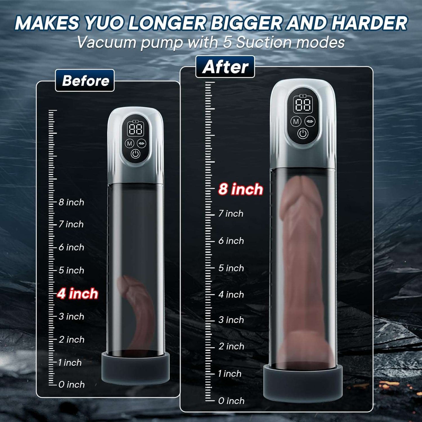 EdgeMaster Electric Pocket Pussy Penis Pump - SinfulX
