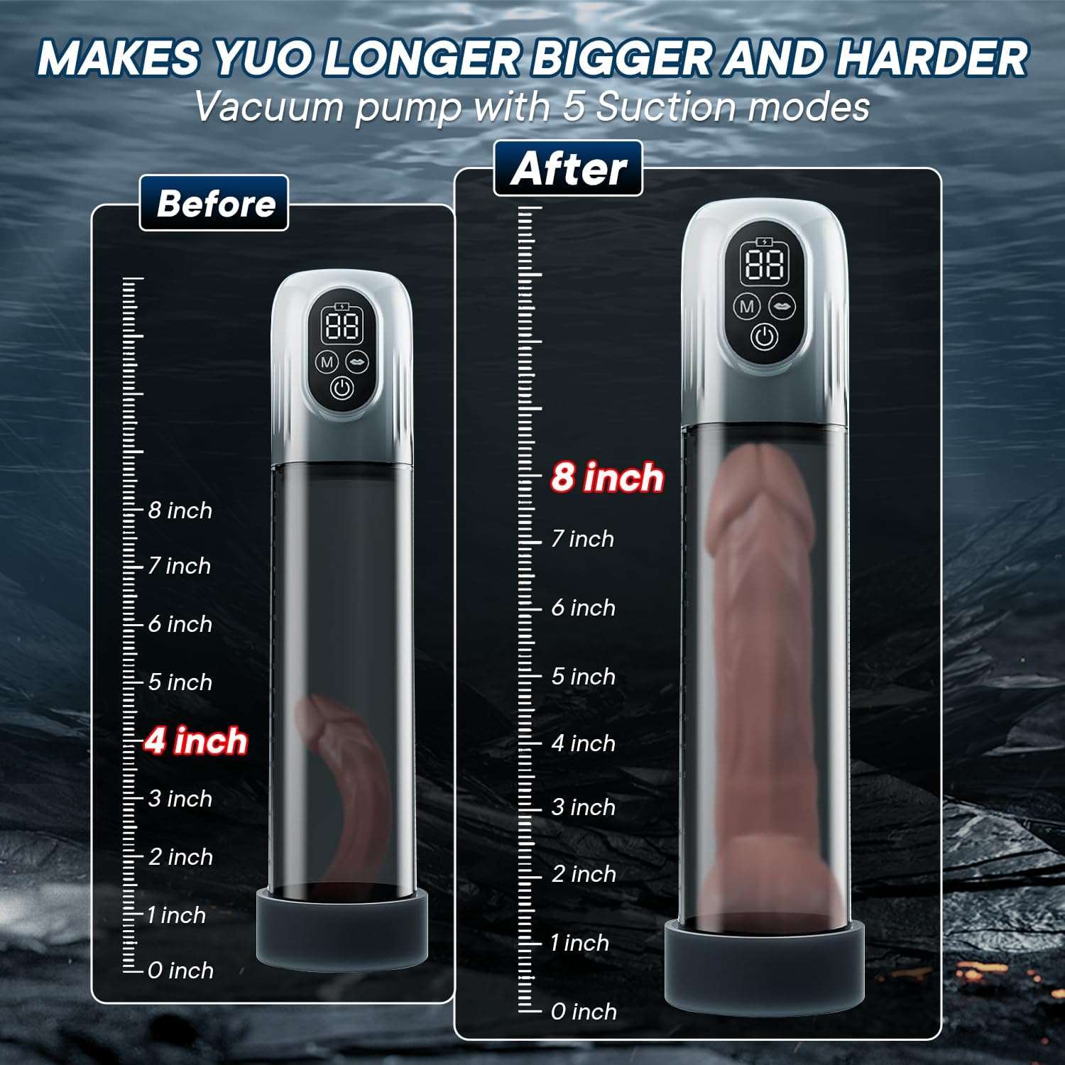 EdgeMaster Electric Pocket Pussy Penis Pump - SinfulX