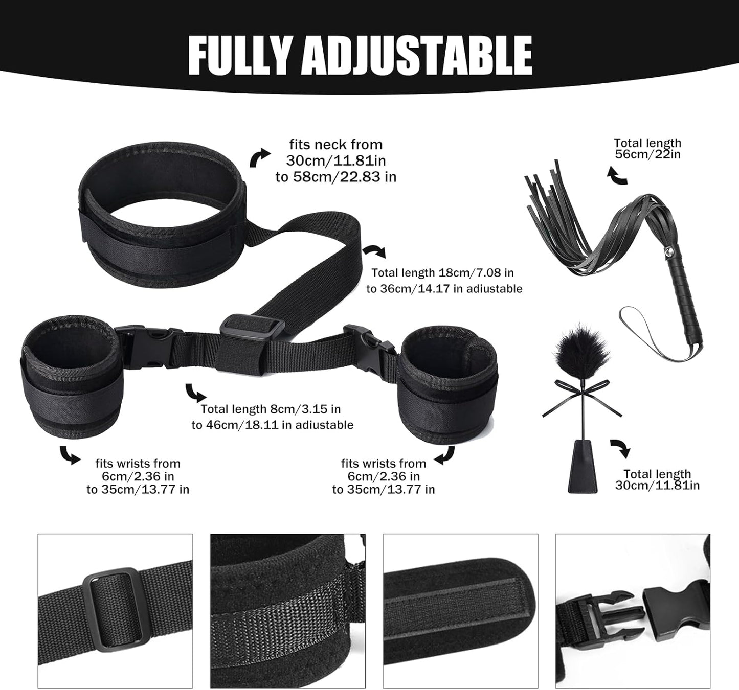 4-Piece BDSM Bondage Set_SinfulX_premium_sex_toys