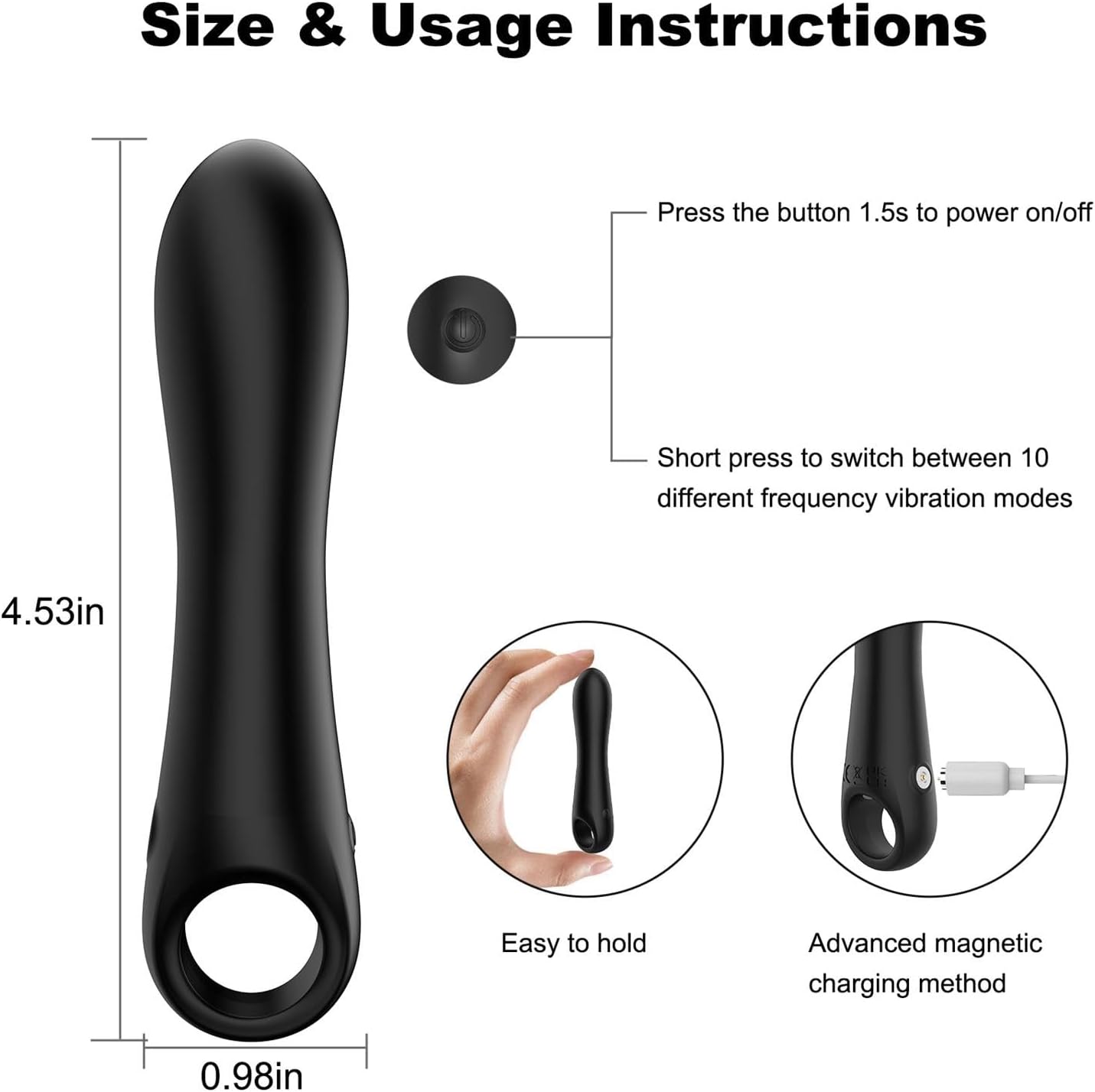 Grip Master Bullet Vibrator_SinfulX_premium_sex_toys