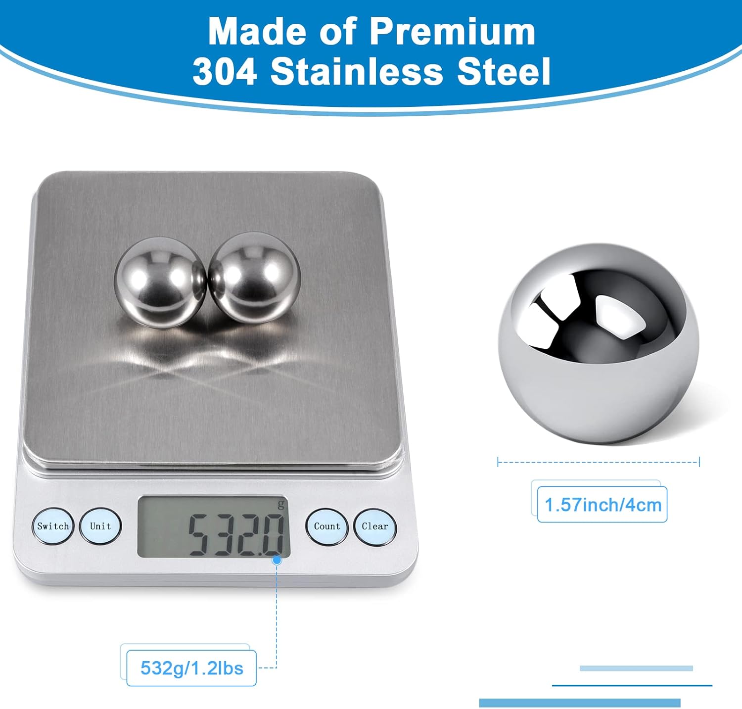 BDSM Stainless Steel Kegel Balls_SinfulX_premium_sex_toys