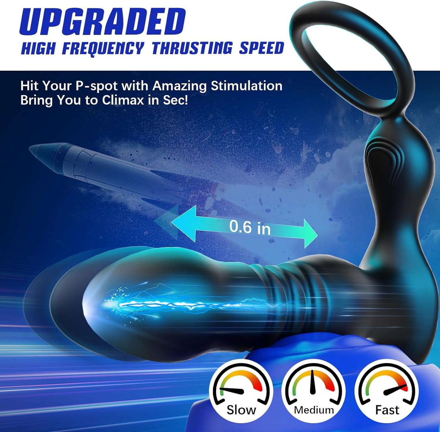 Ergonomic Remote Control Prostate Massager_SinfulX_premium_sex_toys