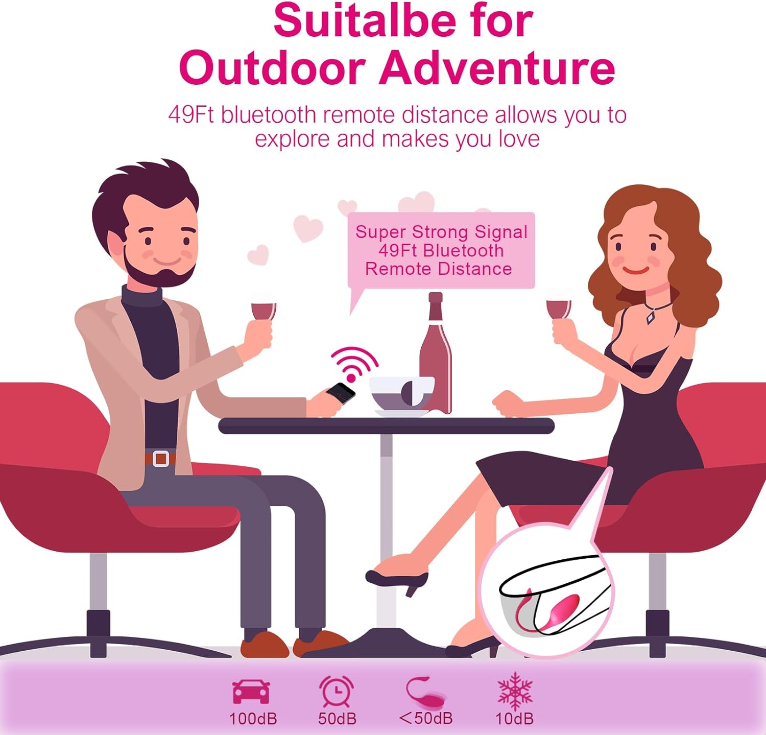 FlareQuake Remote Control Couples Vibrator - SinfulX