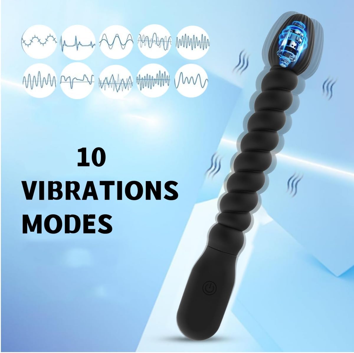 Vibrating Prostate Massager Anal Wand_SinfulX_premium_sex_toys