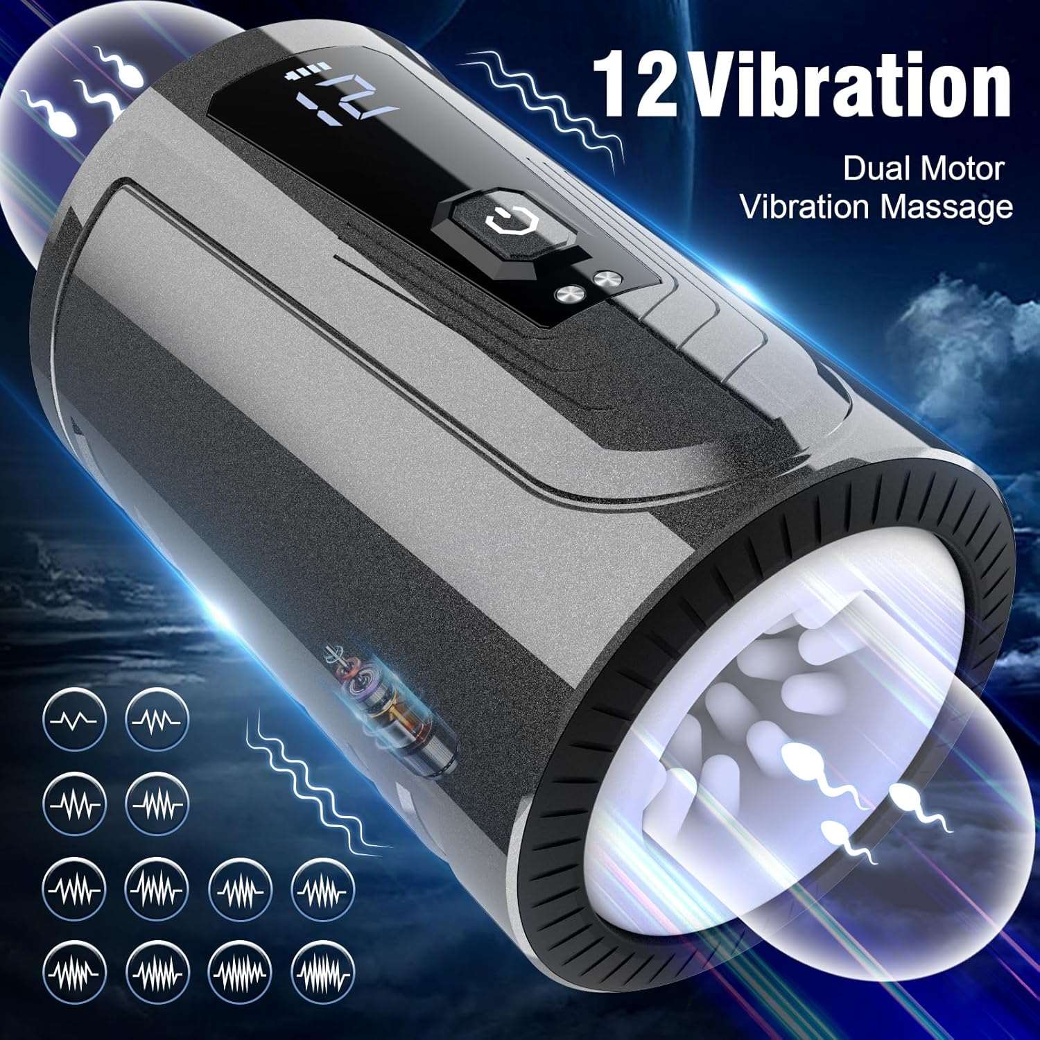 FlexPit Automatic Open - Ended Male Masturbator - SinfulX