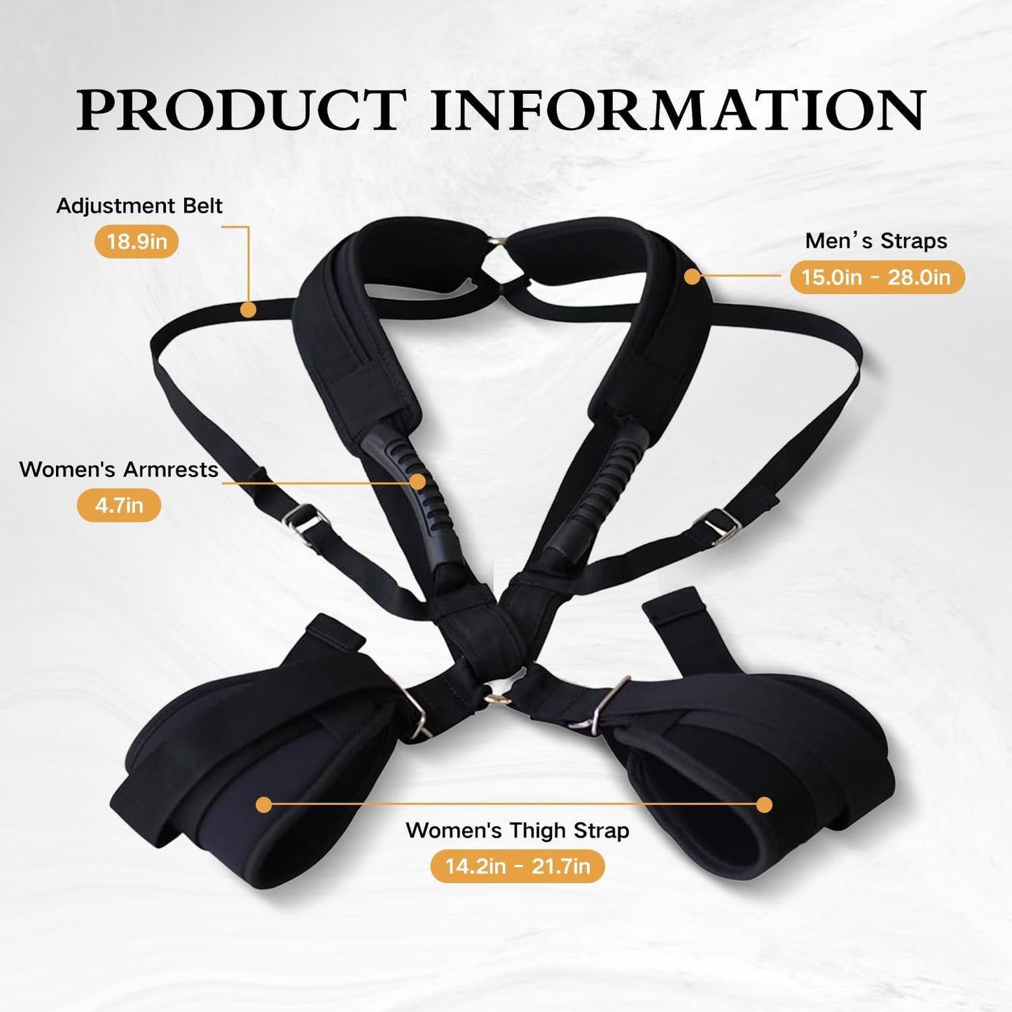 High Capacity BDSM Bondage Sling Set_SinfulX_premium_sex_toys