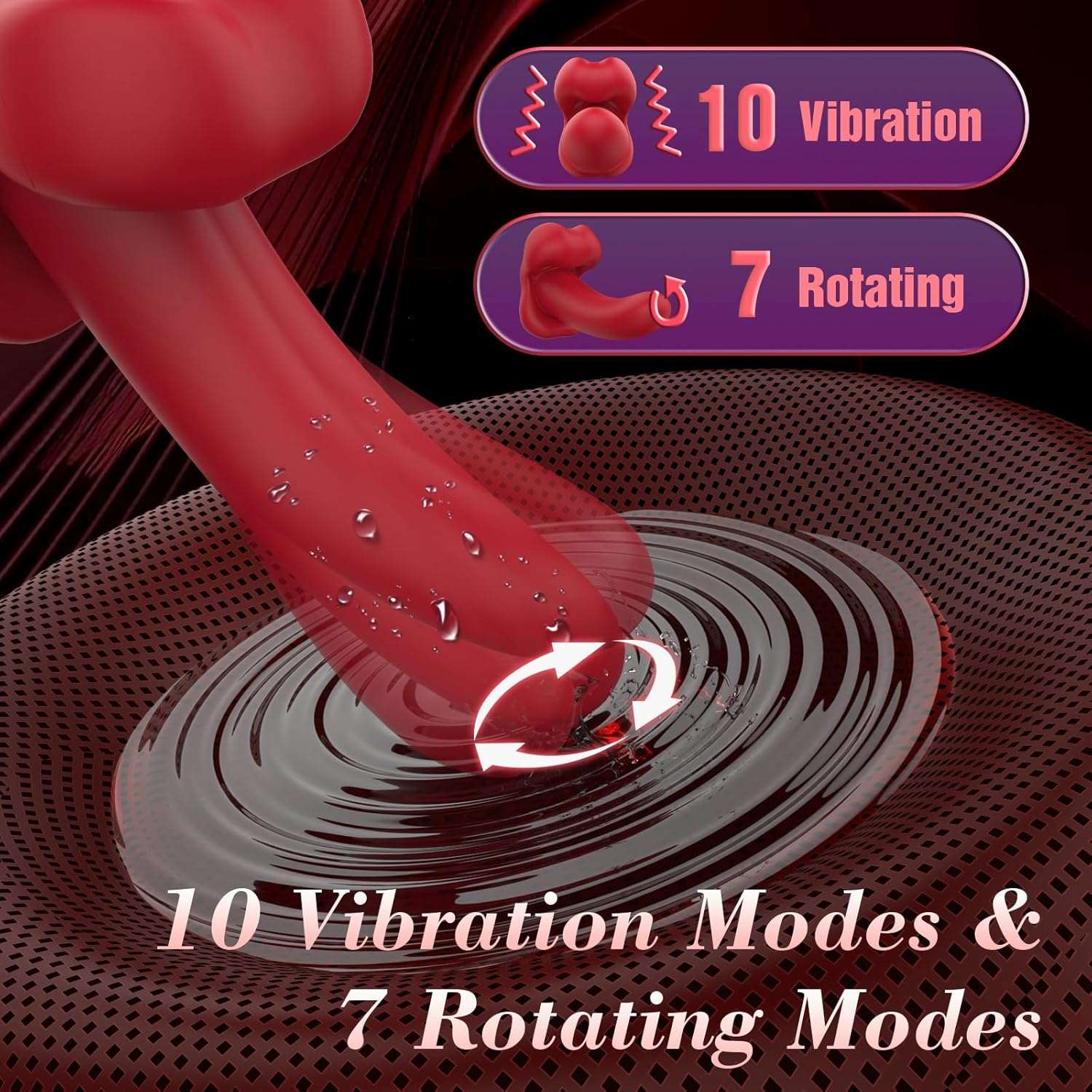 FlickerMuse Clitoral Stimulator Tongue Vibrator - SinfulX