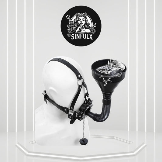 Extreme BDSM Funnel Sex Mask_SinfulX_premium_sex_toys